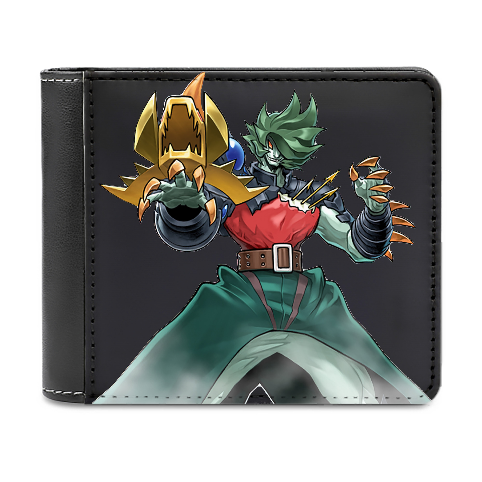 （画像用） 遊☆戯☆王 Yu-Gi-Oh! 二つ折り革財布