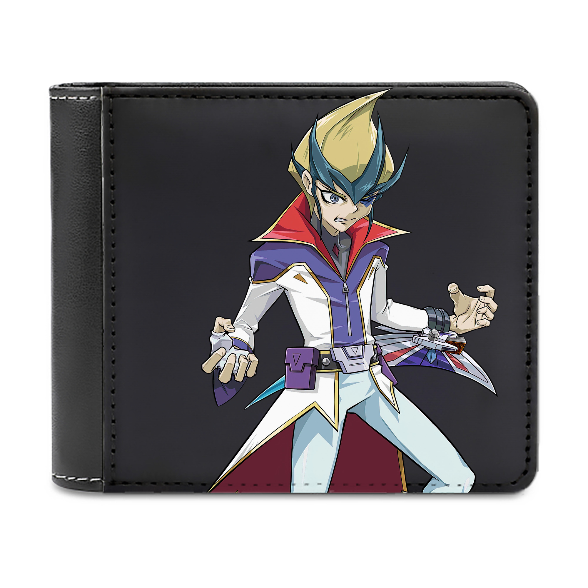 （画像用） 遊☆戯☆王 Yu-Gi-Oh! 二つ折り革財布