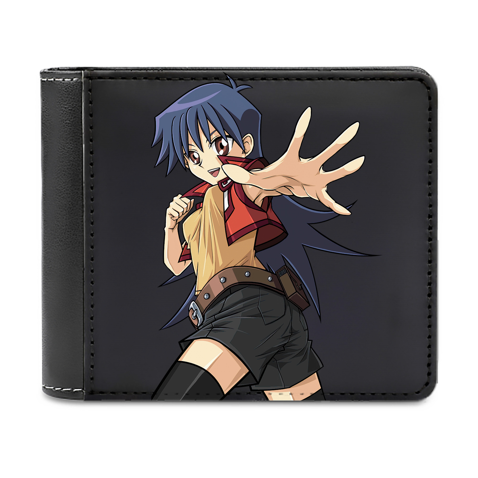 （画像用） 遊☆戯☆王 Yu-Gi-Oh! 二つ折り革財布