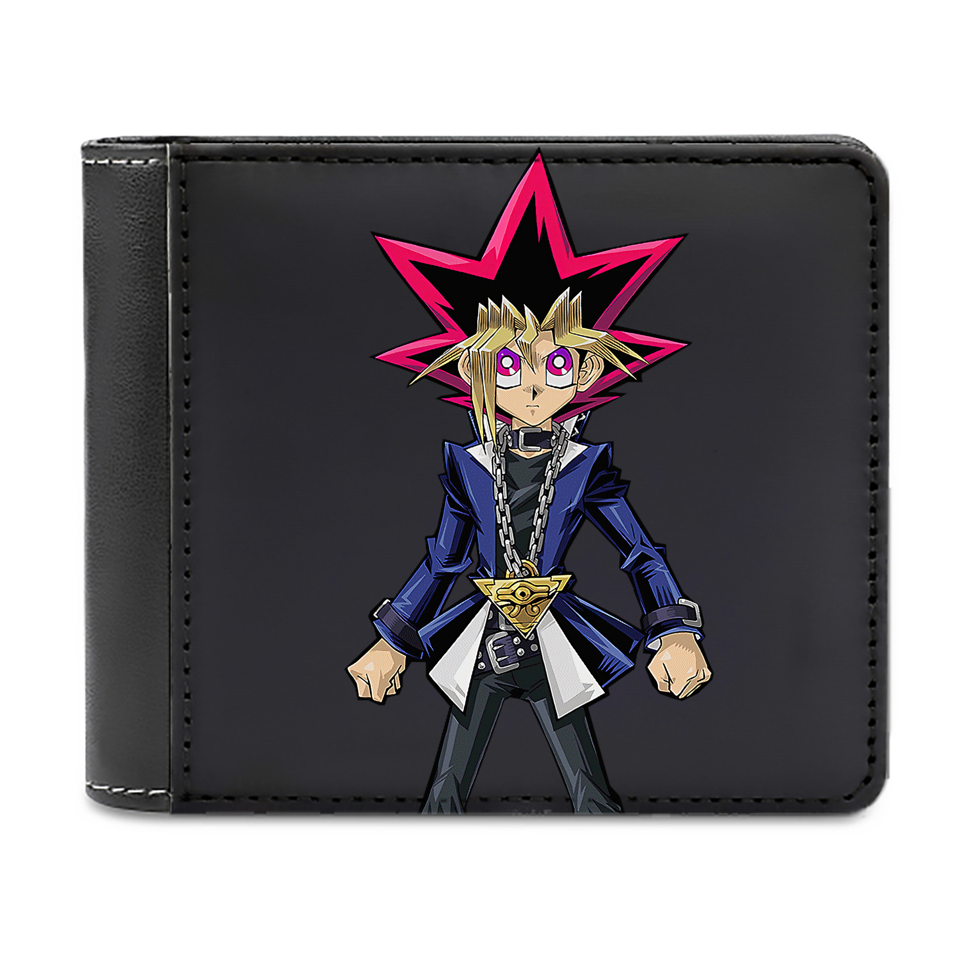 （画像用） 遊☆戯☆王 Yu-Gi-Oh! 二つ折り革財布