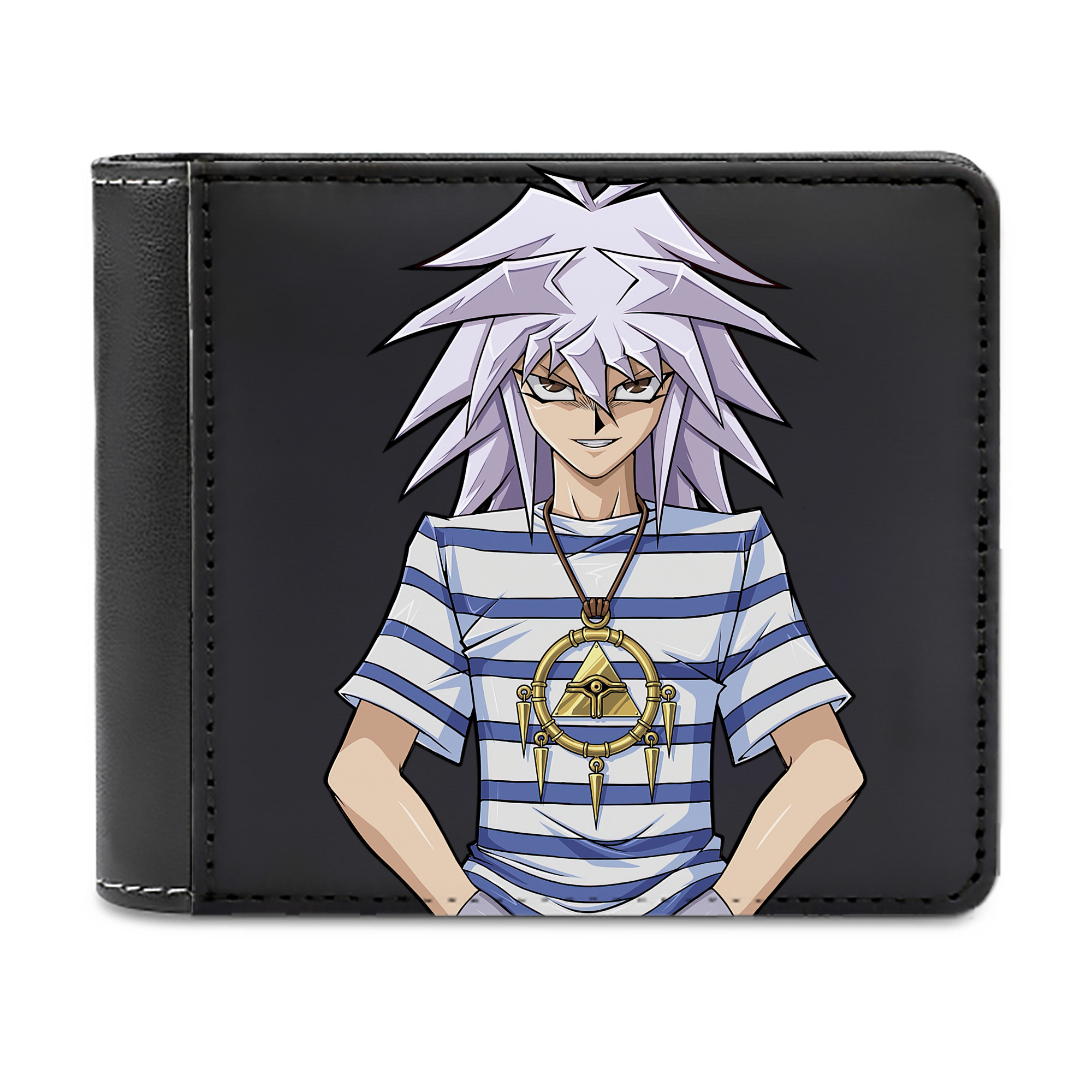 （画像用） 遊☆戯☆王 Yu-Gi-Oh! 二つ折り革財布