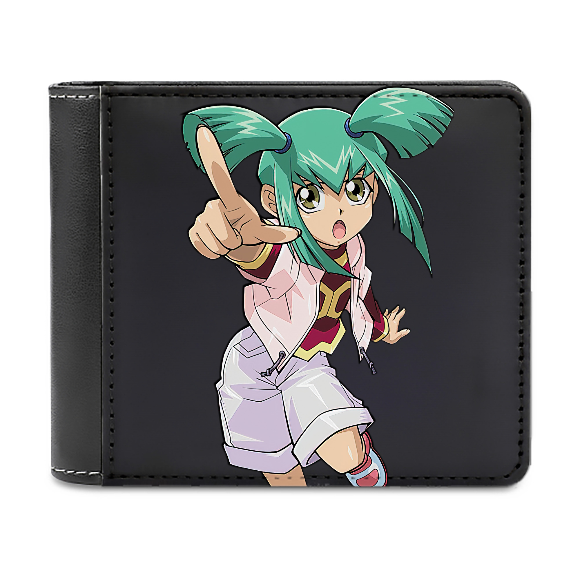 （画像用） 遊☆戯☆王 Yu-Gi-Oh! 二つ折り革財布