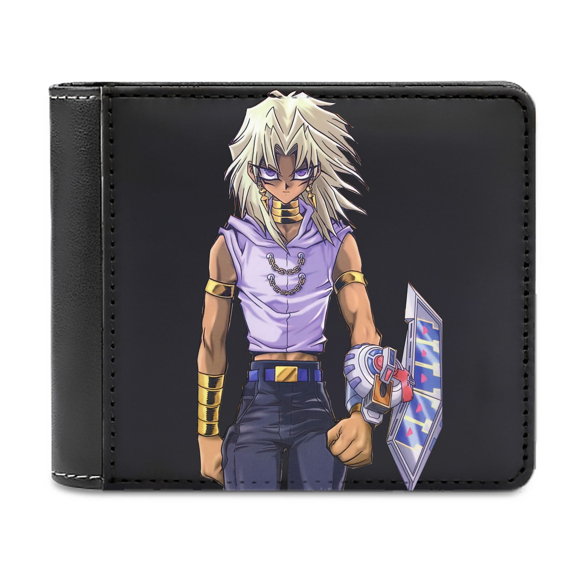 （画像用） 遊☆戯☆王 Yu-Gi-Oh! 二つ折り革財布
