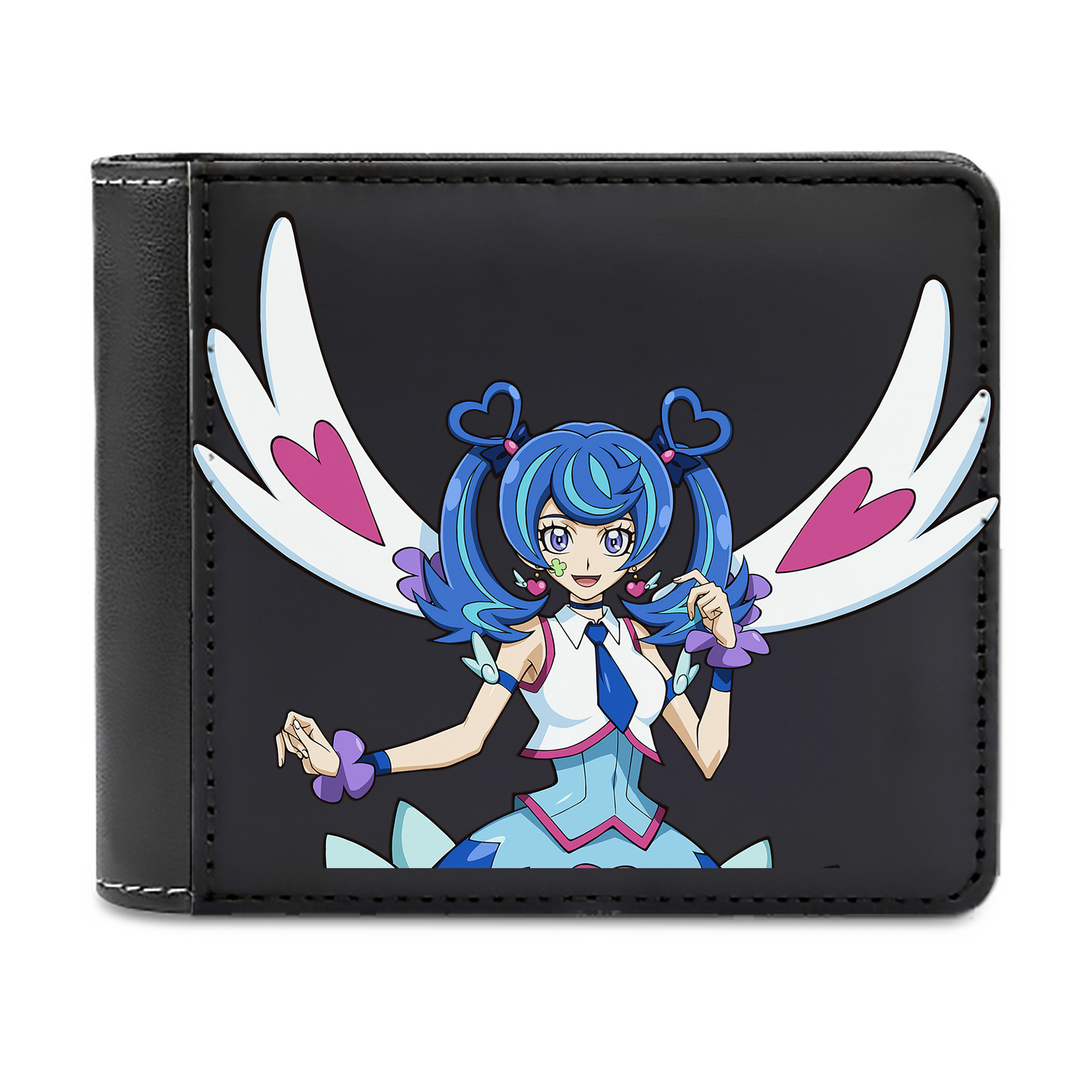 （画像用） 遊☆戯☆王 Yu-Gi-Oh! 二つ折り革財布