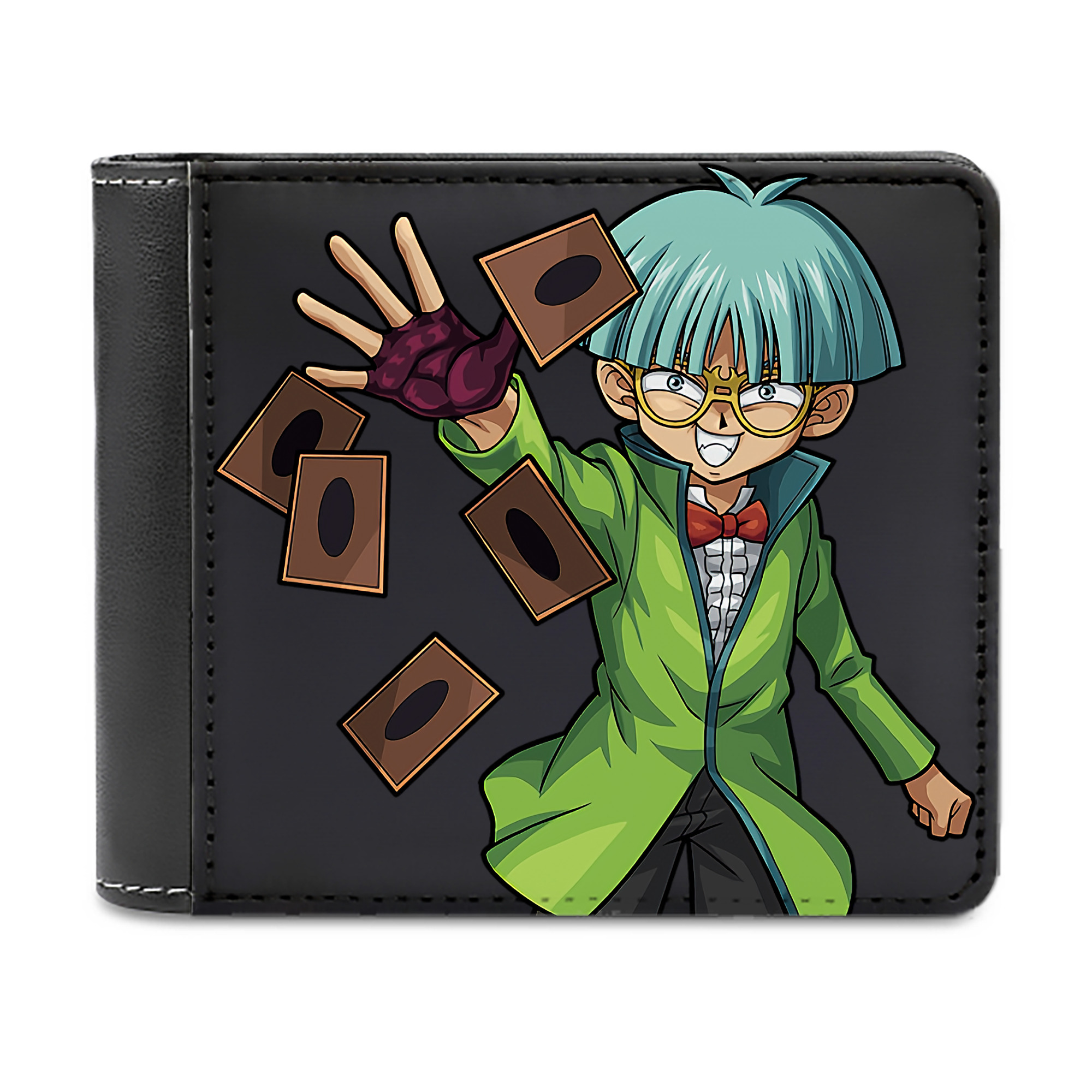 （画像用） 遊☆戯☆王 Yu-Gi-Oh! 二つ折り革財布
