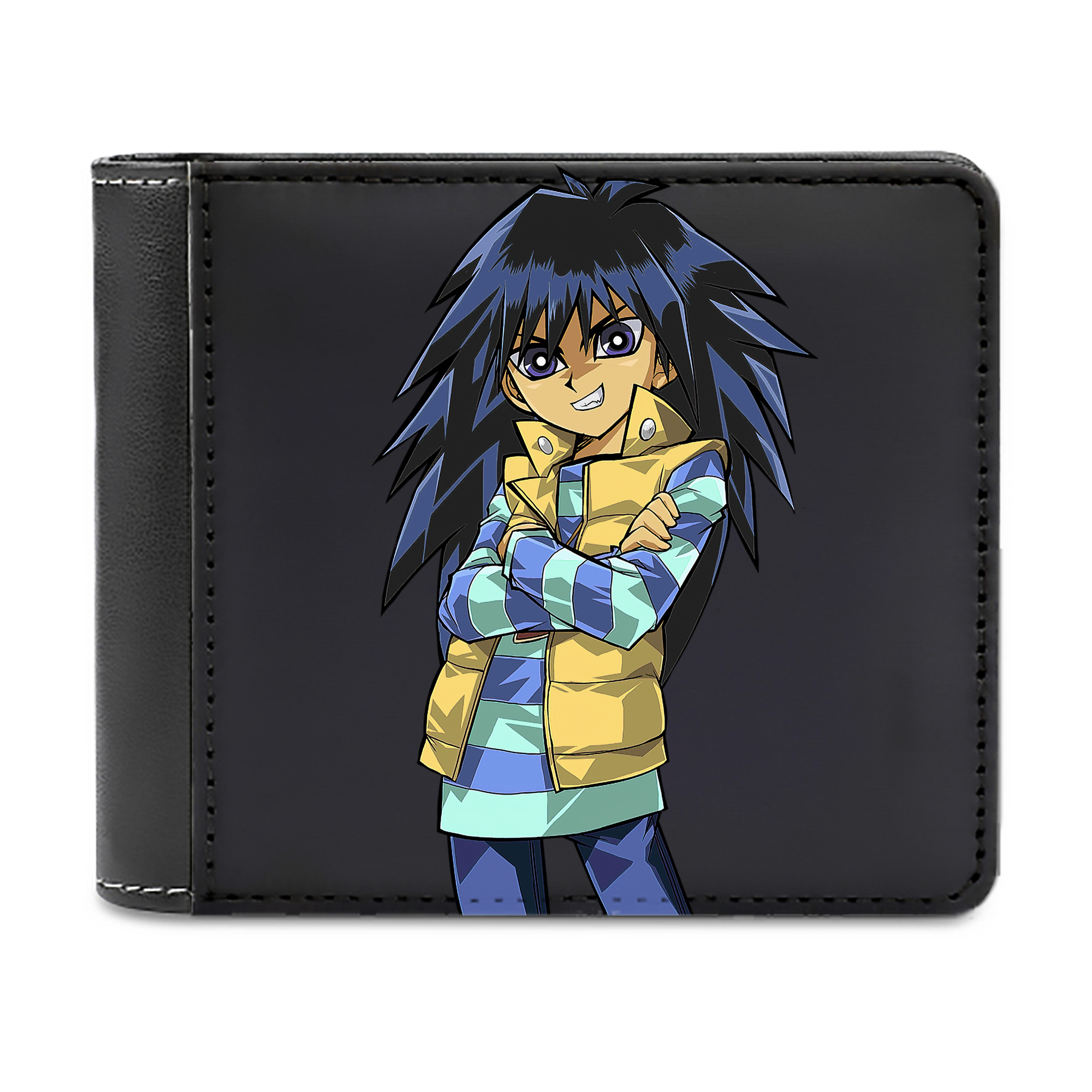 （画像用） 遊☆戯☆王 Yu-Gi-Oh! 二つ折り革財布
