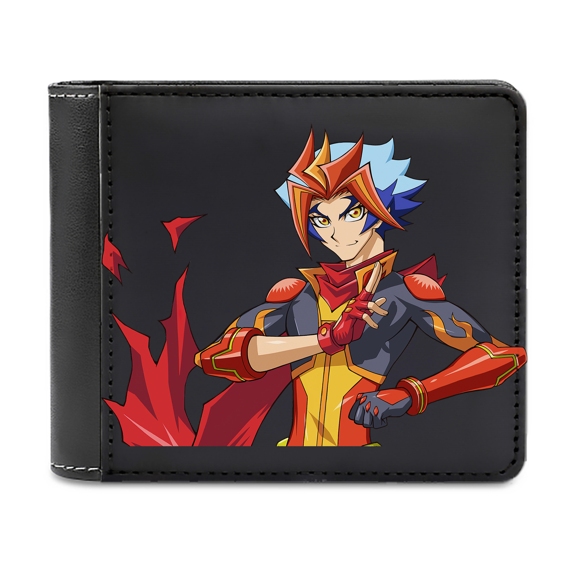（画像用） 遊☆戯☆王 Yu-Gi-Oh! 二つ折り革財布