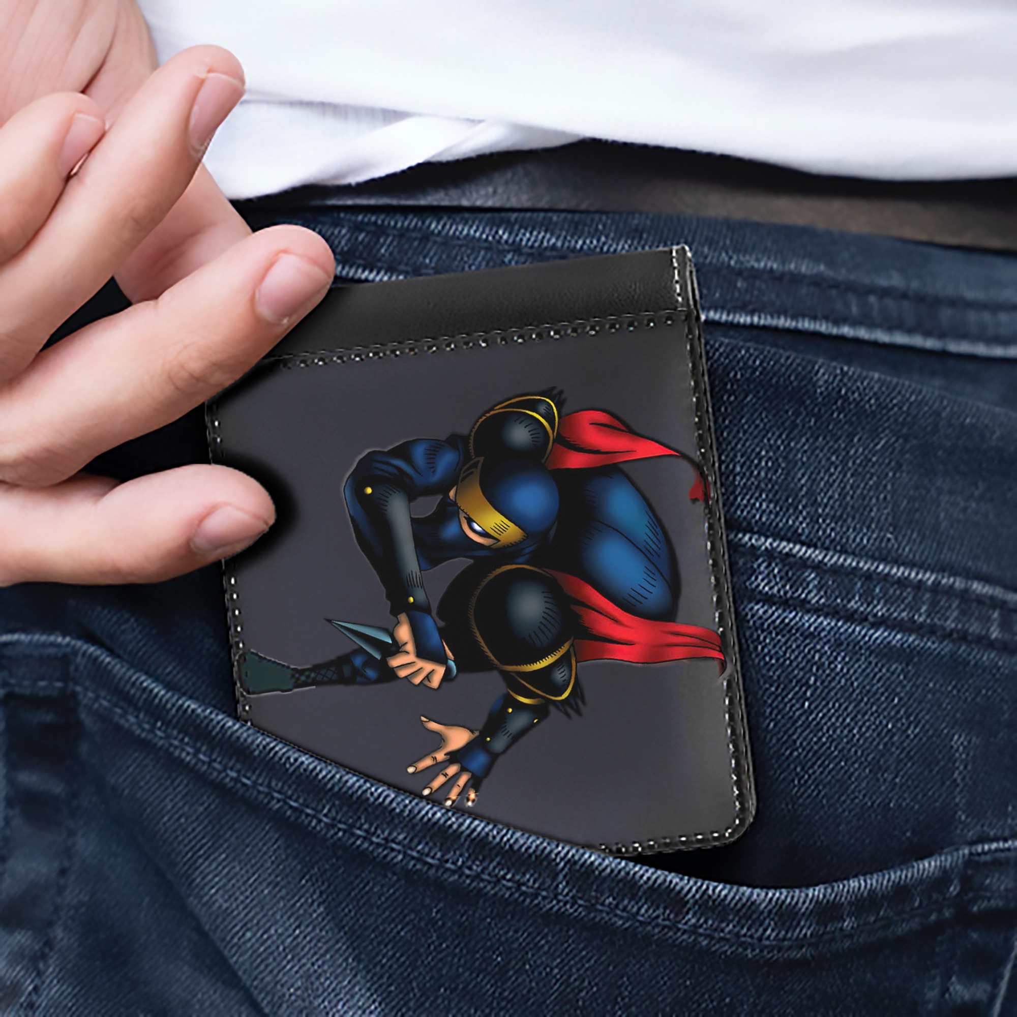 （画像用） 遊☆戯☆王 Yu-Gi-Oh! 二つ折り革財布