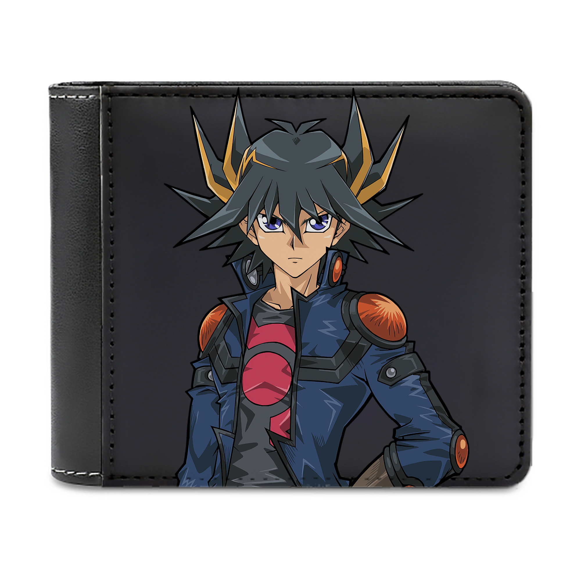（画像用） 遊☆戯☆王 Yu-Gi-Oh! 二つ折り革財布