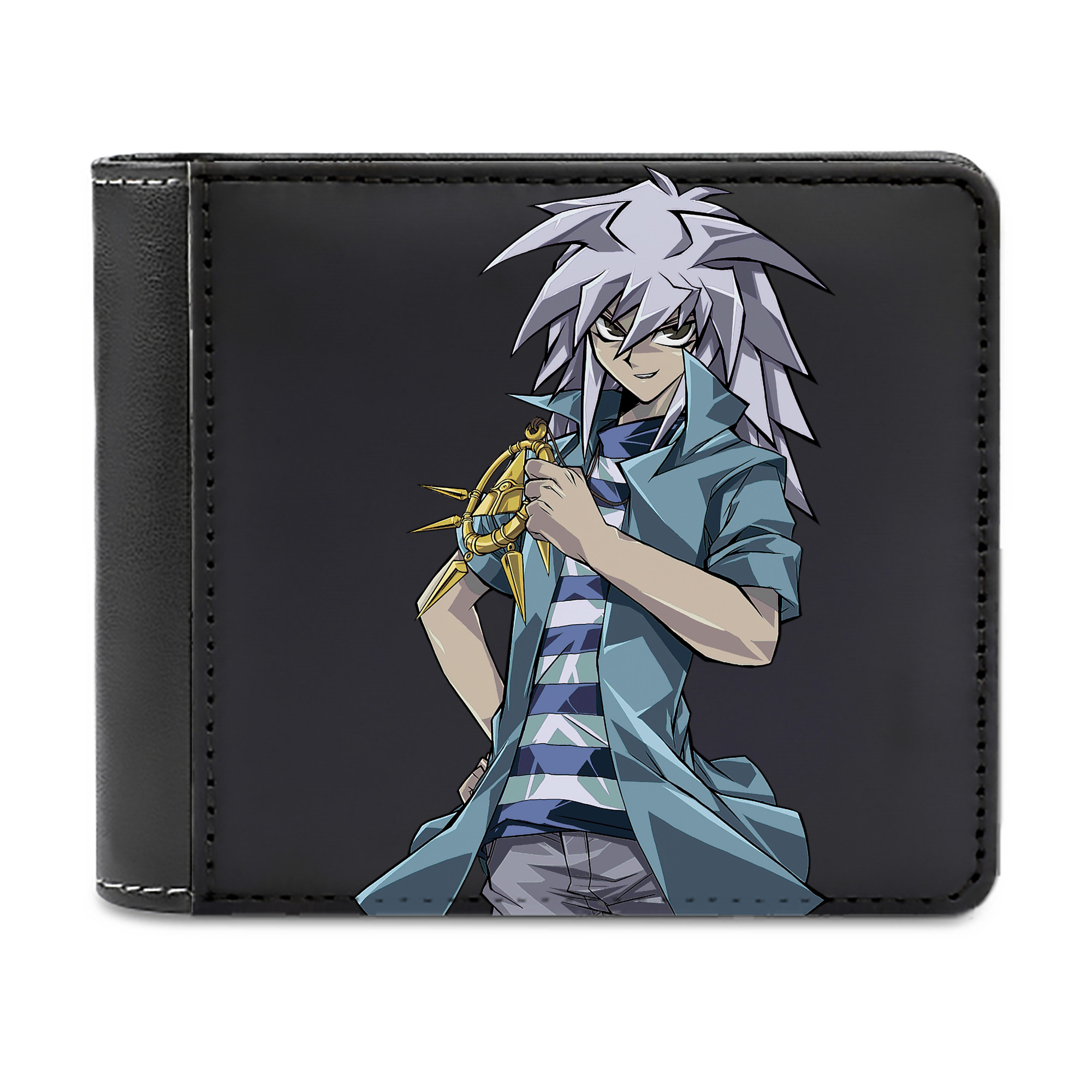 （画像用） 遊☆戯☆王 Yu-Gi-Oh! 二つ折り革財布