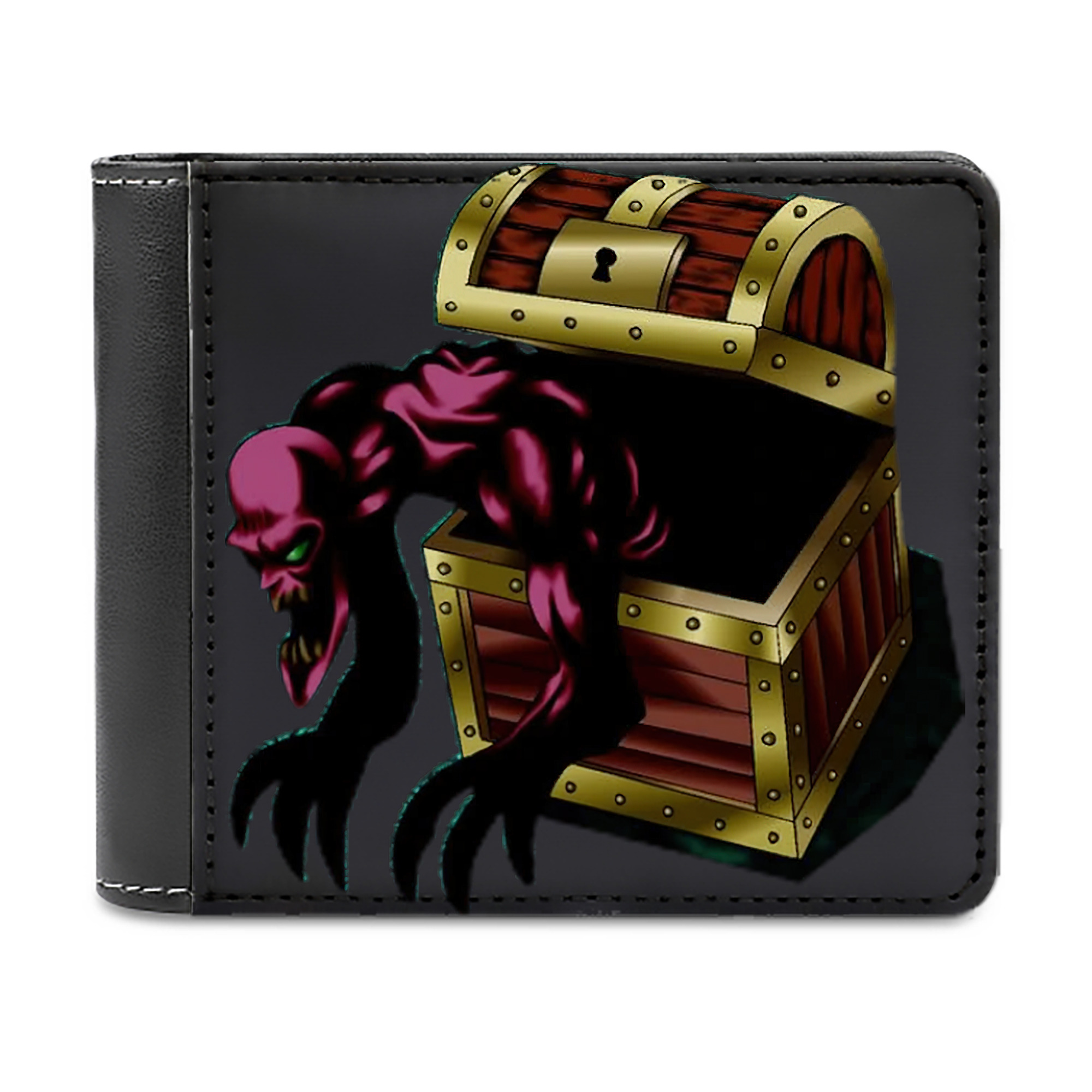 （画像用） 遊☆戯☆王 Yu-Gi-Oh! 二つ折り革財布