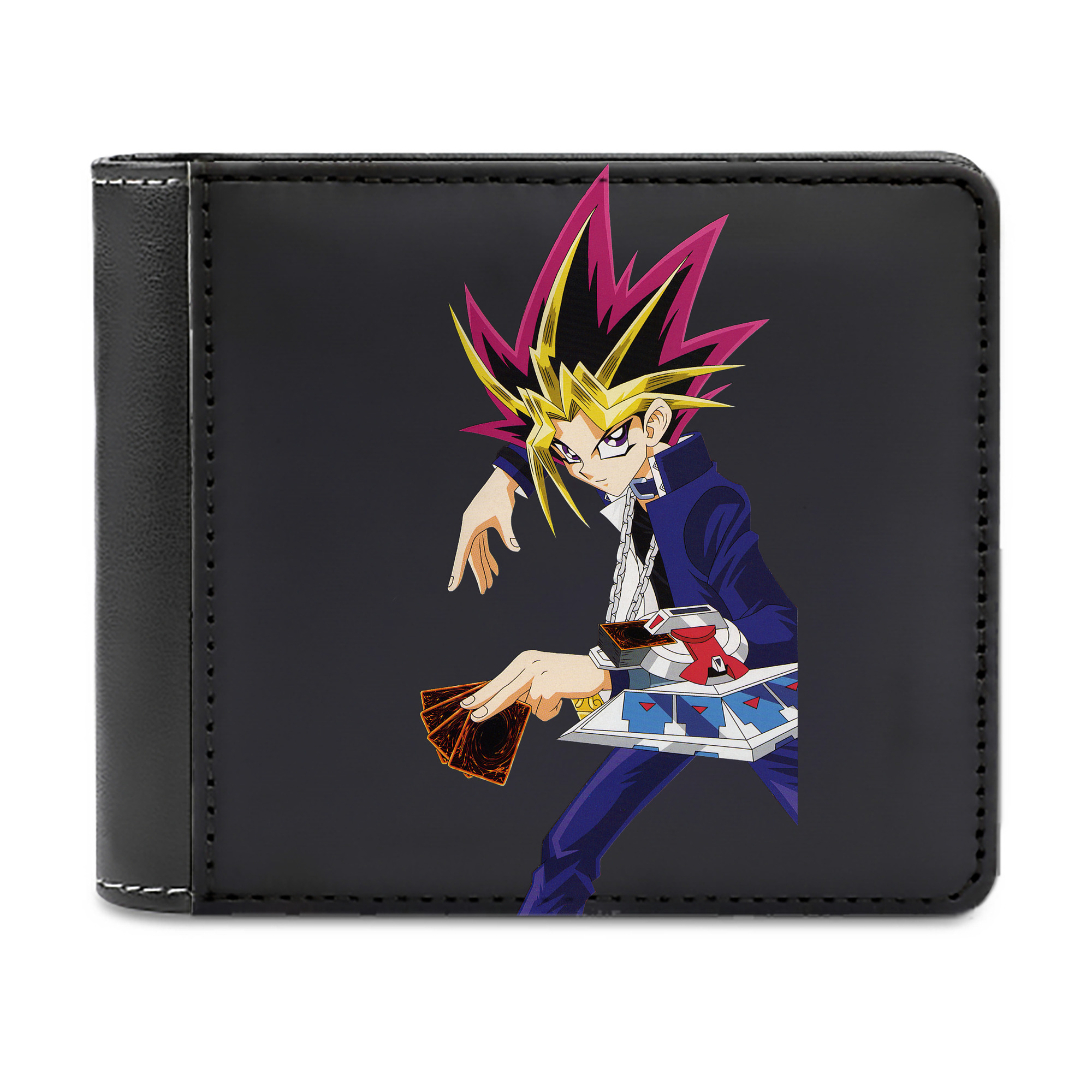 （画像用） 遊☆戯☆王 Yu-Gi-Oh! 二つ折り革財布
