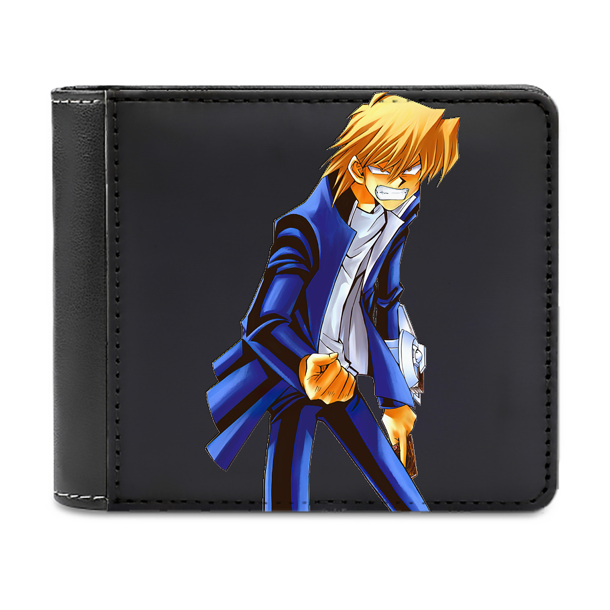 （画像用） 遊☆戯☆王 Yu-Gi-Oh! 二つ折り革財布