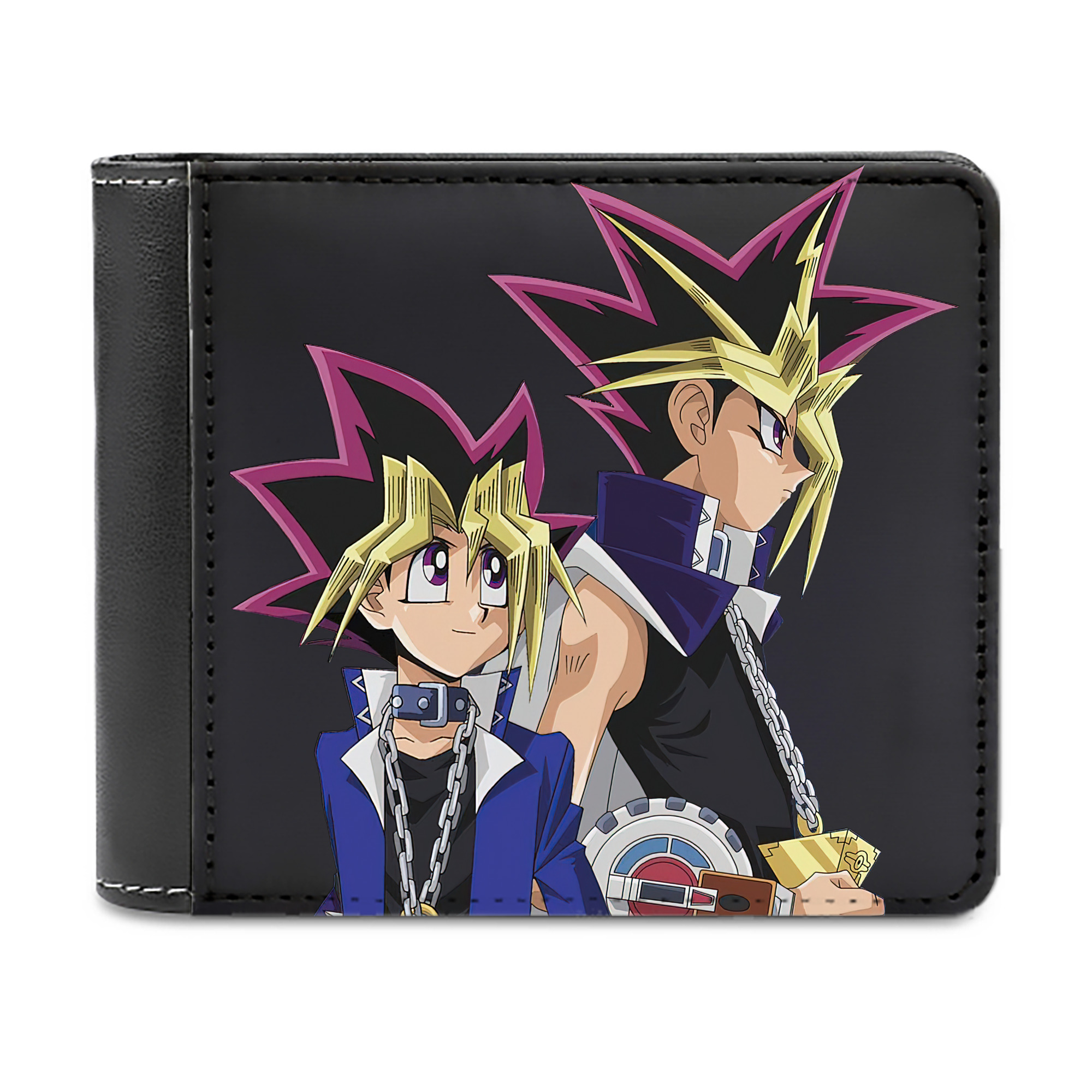 （画像用） 遊☆戯☆王 Yu-Gi-Oh! 二つ折り革財布