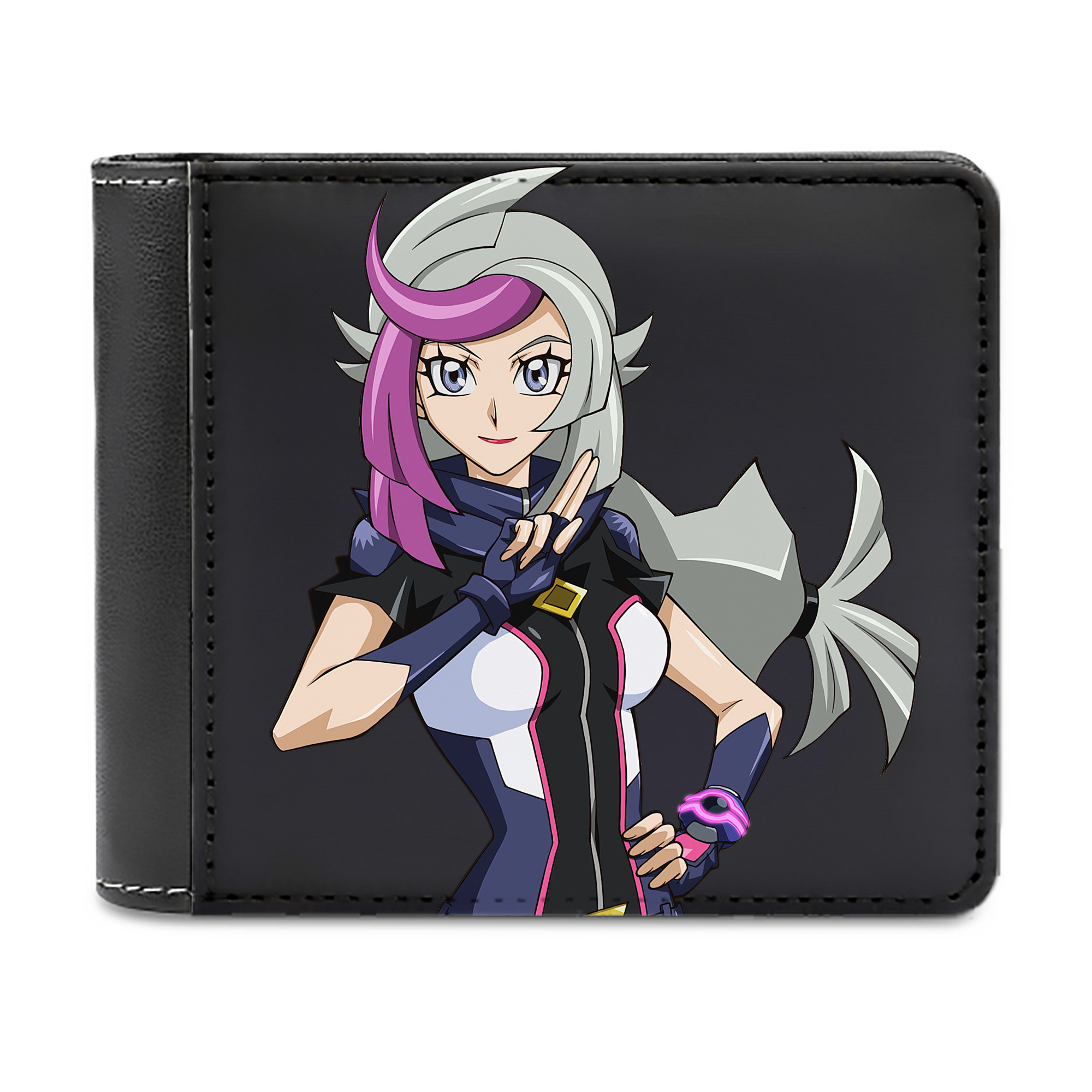 （画像用） 遊☆戯☆王 Yu-Gi-Oh! 二つ折り革財布