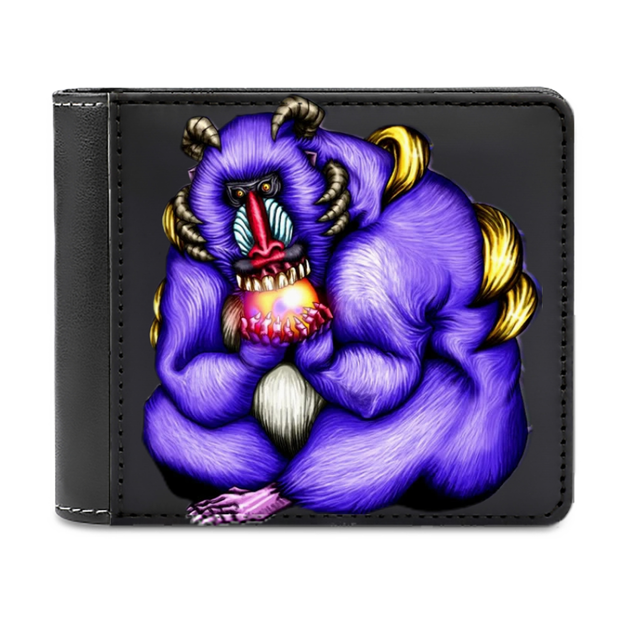 （画像用） 遊☆戯☆王 Yu-Gi-Oh! 二つ折り革財布