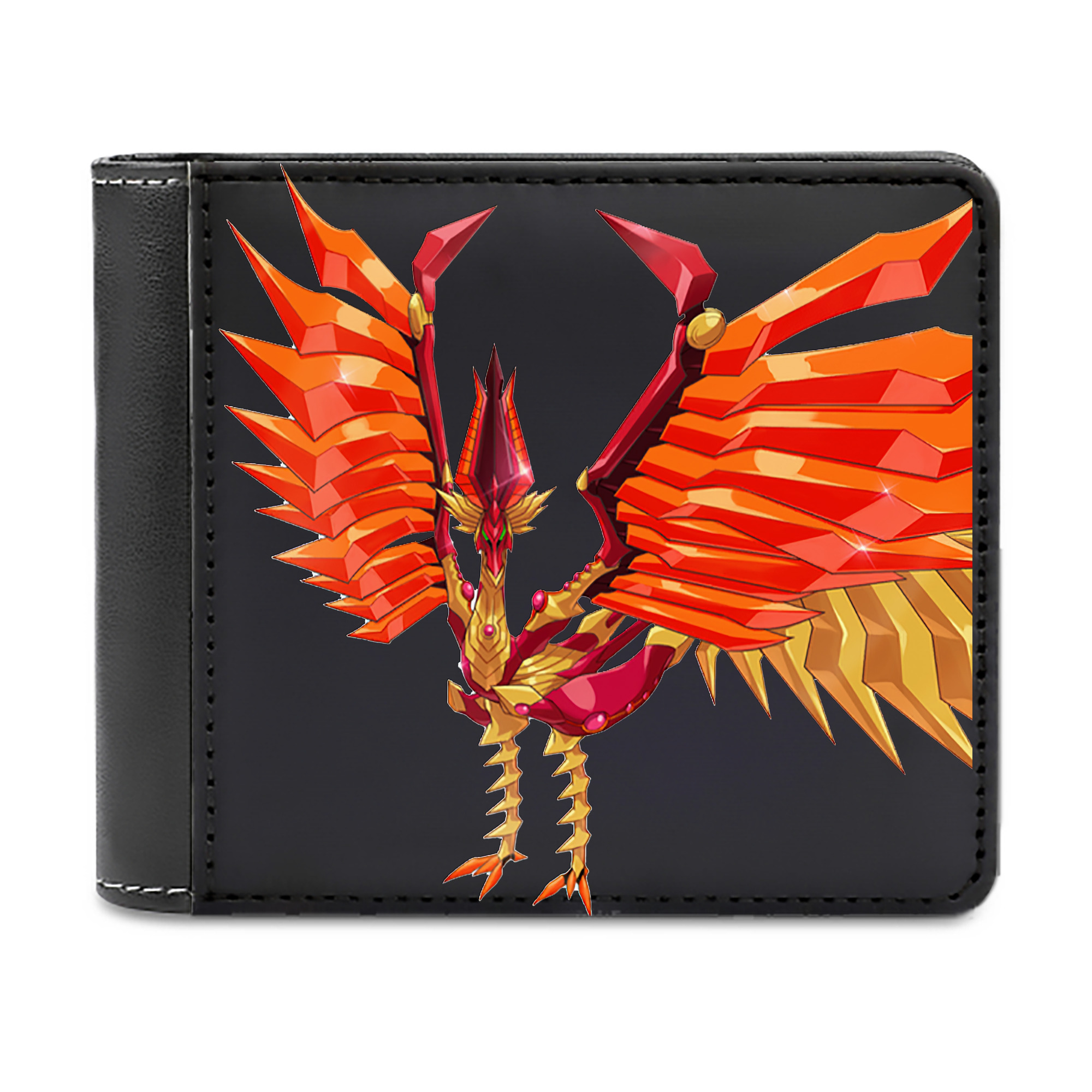 （画像用） 遊☆戯☆王 Yu-Gi-Oh! 二つ折り革財布