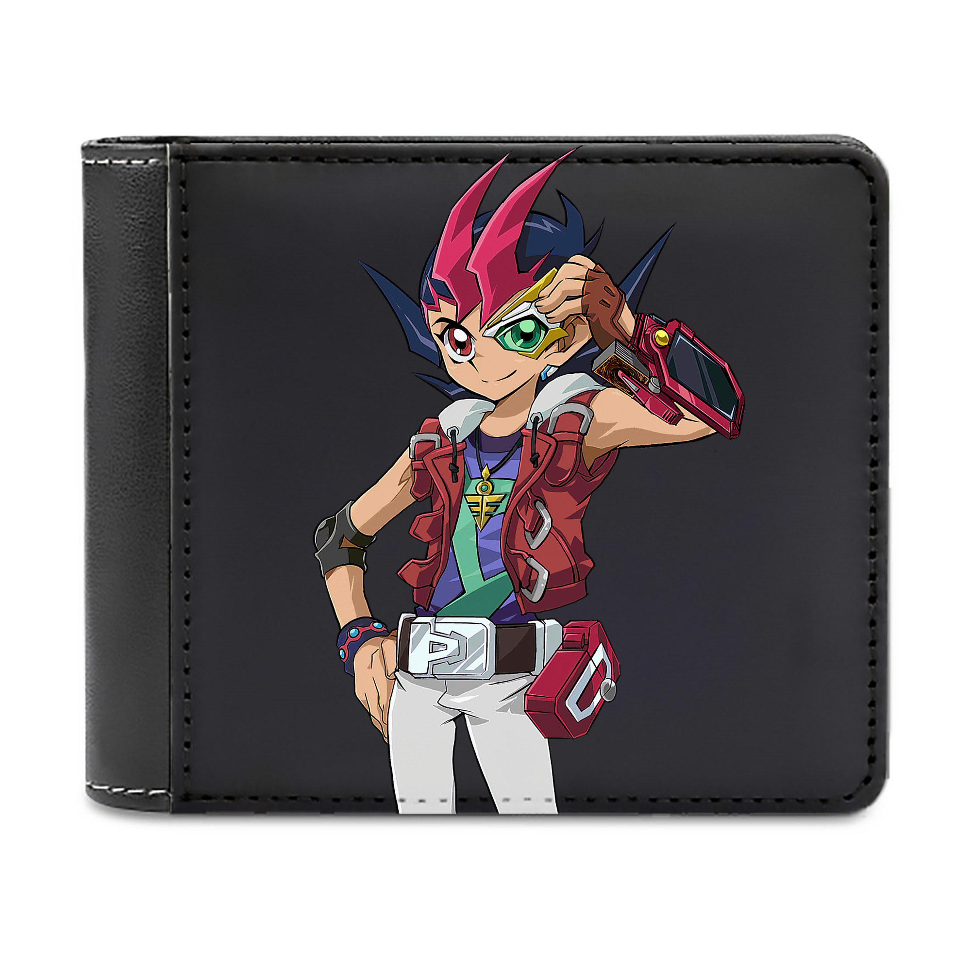 （画像用） 遊☆戯☆王 Yu-Gi-Oh! 二つ折り革財布