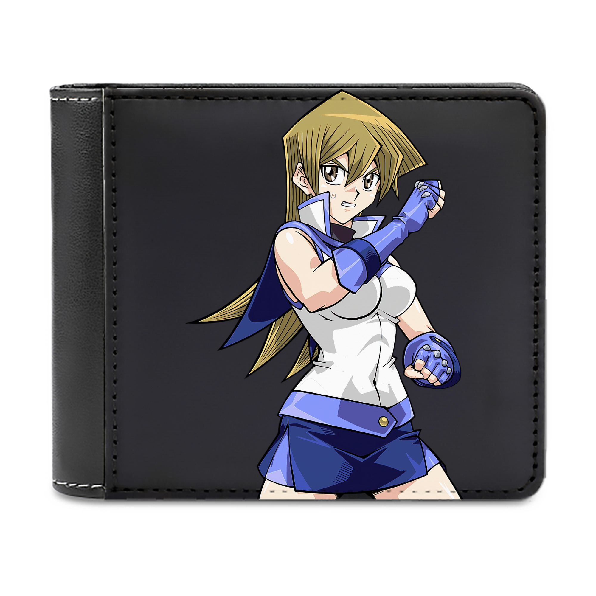 （画像用） 遊☆戯☆王 Yu-Gi-Oh! 二つ折り革財布