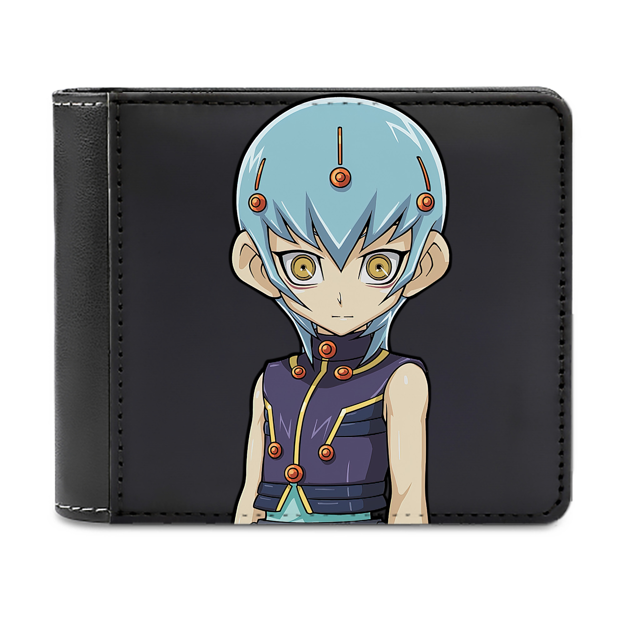 （画像用） 遊☆戯☆王 Yu-Gi-Oh! 二つ折り革財布