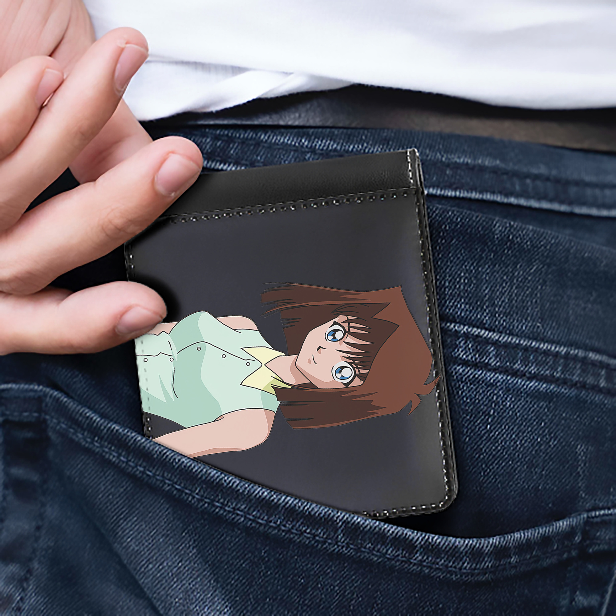 （画像用） 遊☆戯☆王 Yu-Gi-Oh! 二つ折り革財布