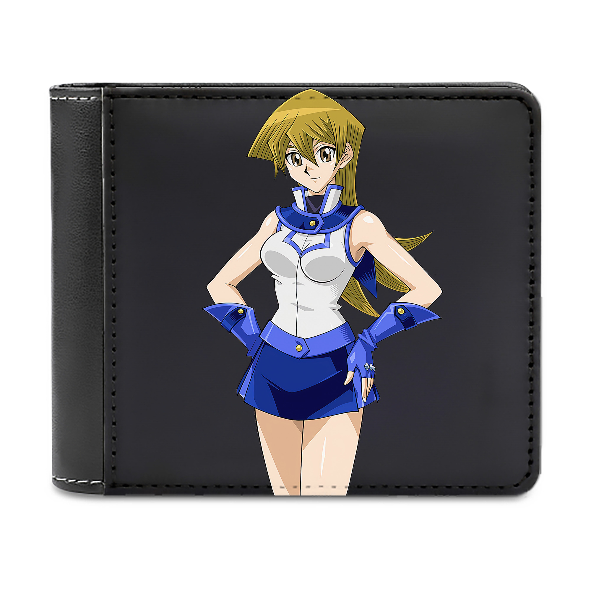 （画像用） 遊☆戯☆王 Yu-Gi-Oh! 二つ折り革財布
