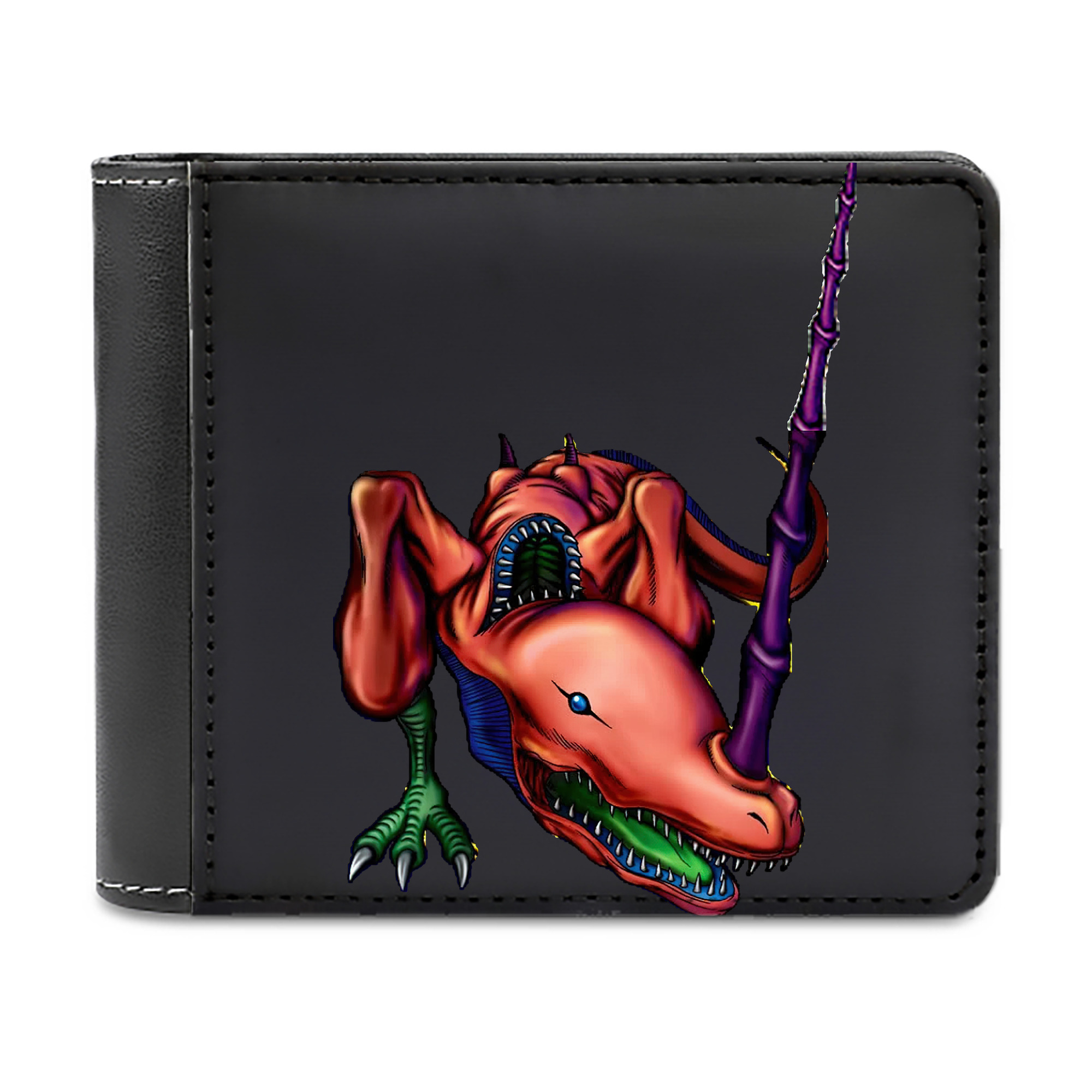 （画像用） 遊☆戯☆王 Yu-Gi-Oh! 二つ折り革財布