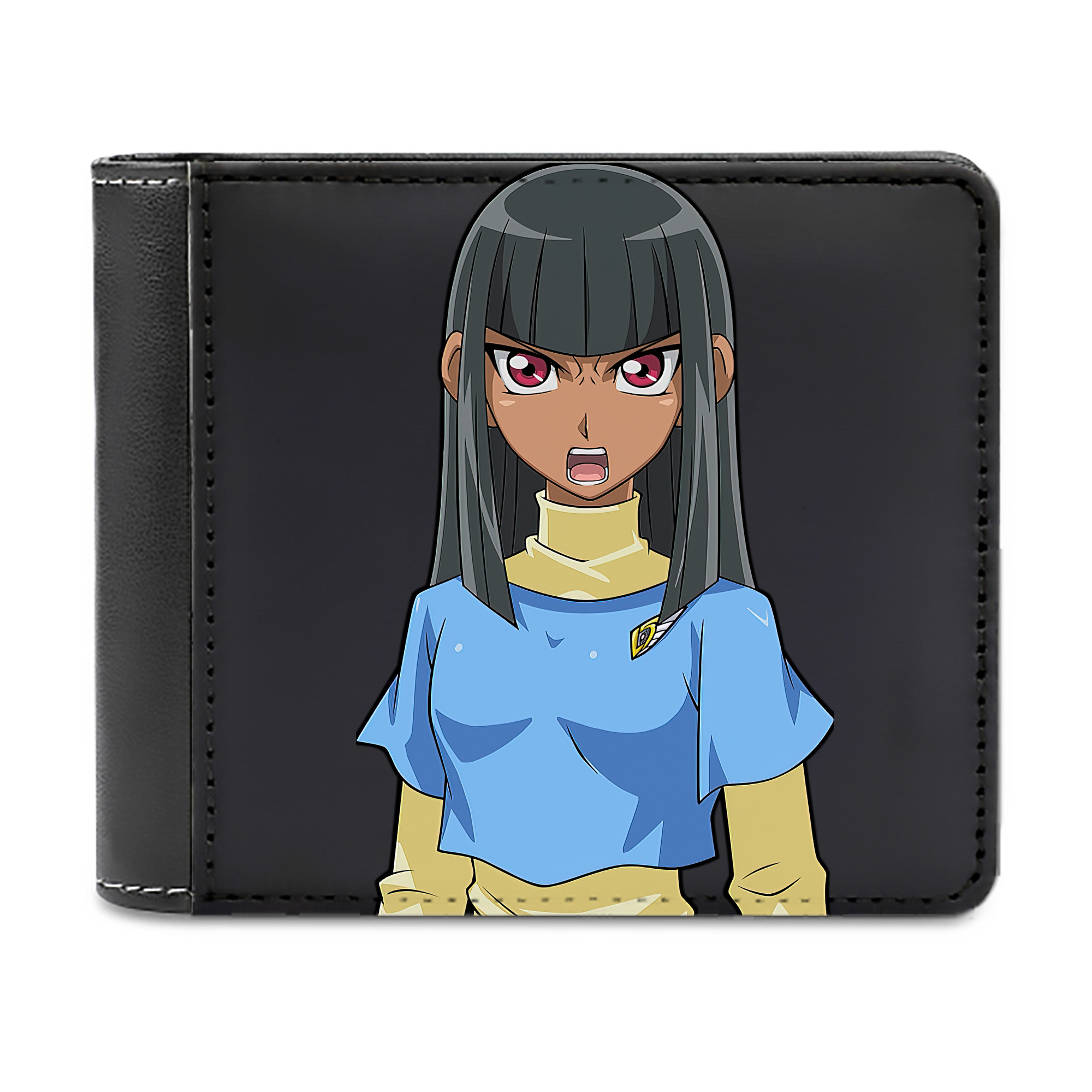 （画像用） 遊☆戯☆王 Yu-Gi-Oh! 二つ折り革財布