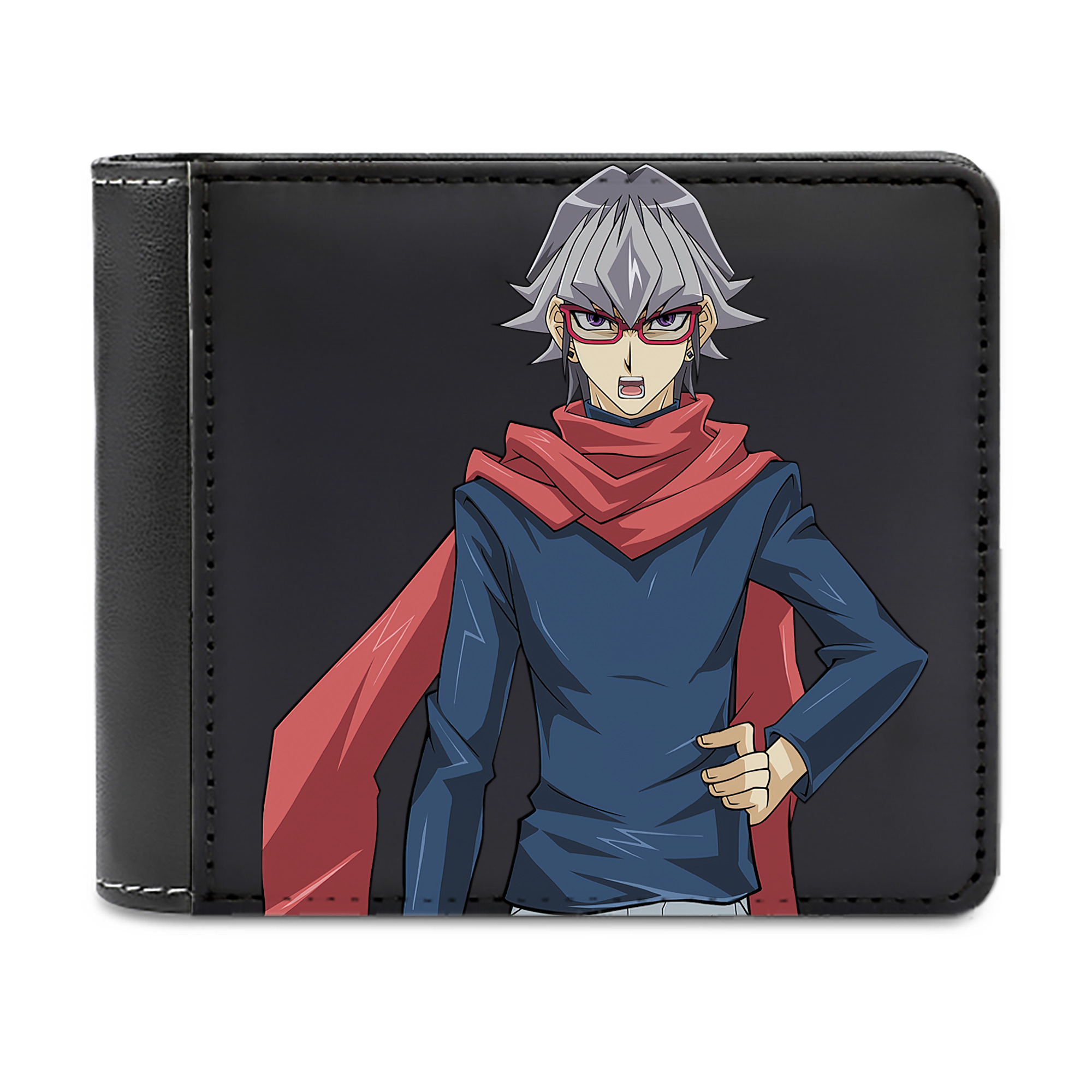 （画像用） 遊☆戯☆王 Yu-Gi-Oh! 二つ折り革財布