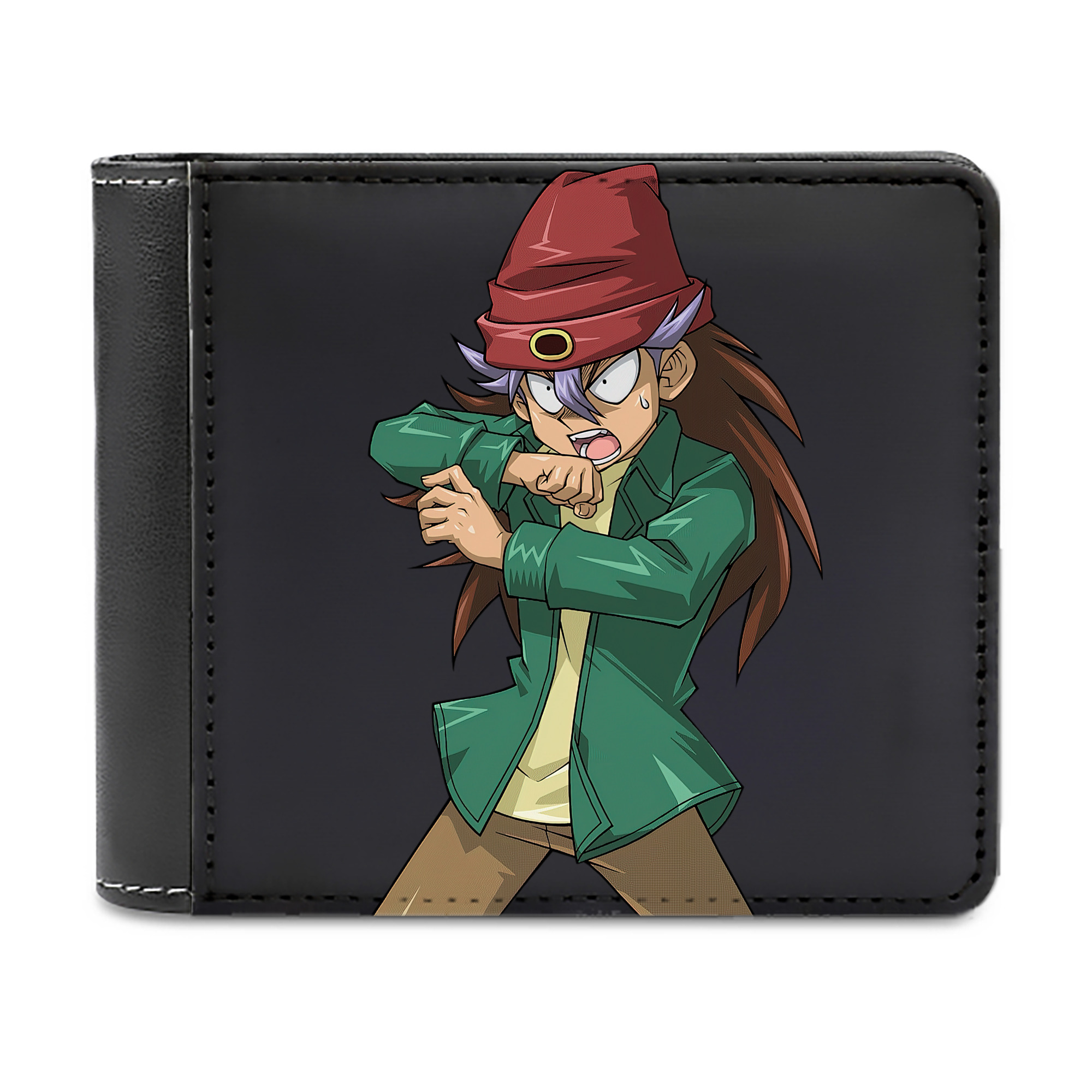 （画像用） 遊☆戯☆王 Yu-Gi-Oh! 二つ折り革財布