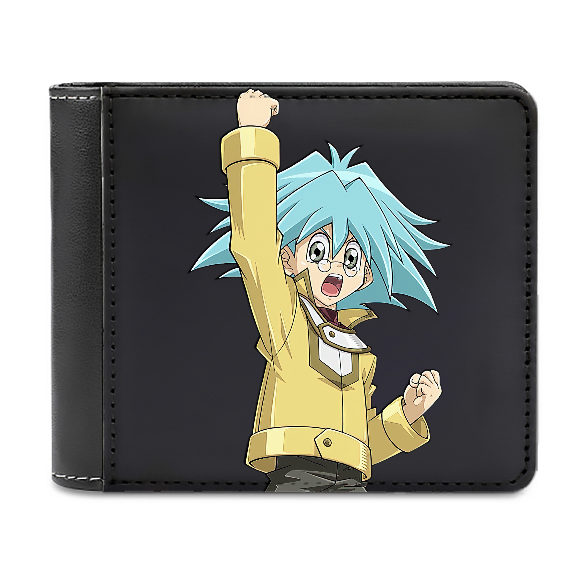 （画像用） 遊☆戯☆王 Yu-Gi-Oh! 二つ折り革財布
