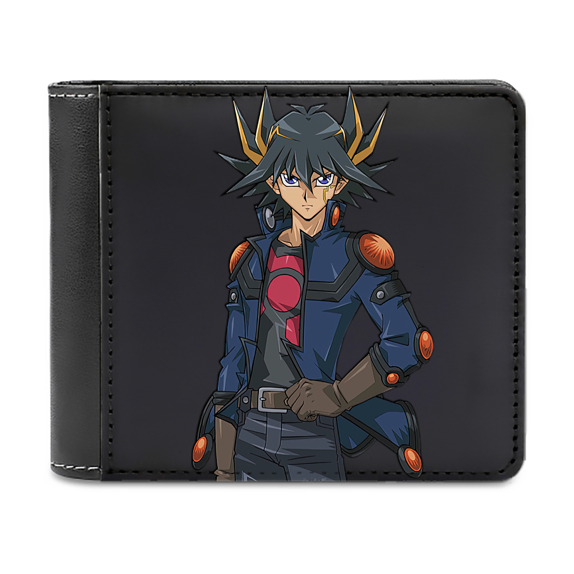 （画像用） 遊☆戯☆王 Yu-Gi-Oh! 二つ折り革財布