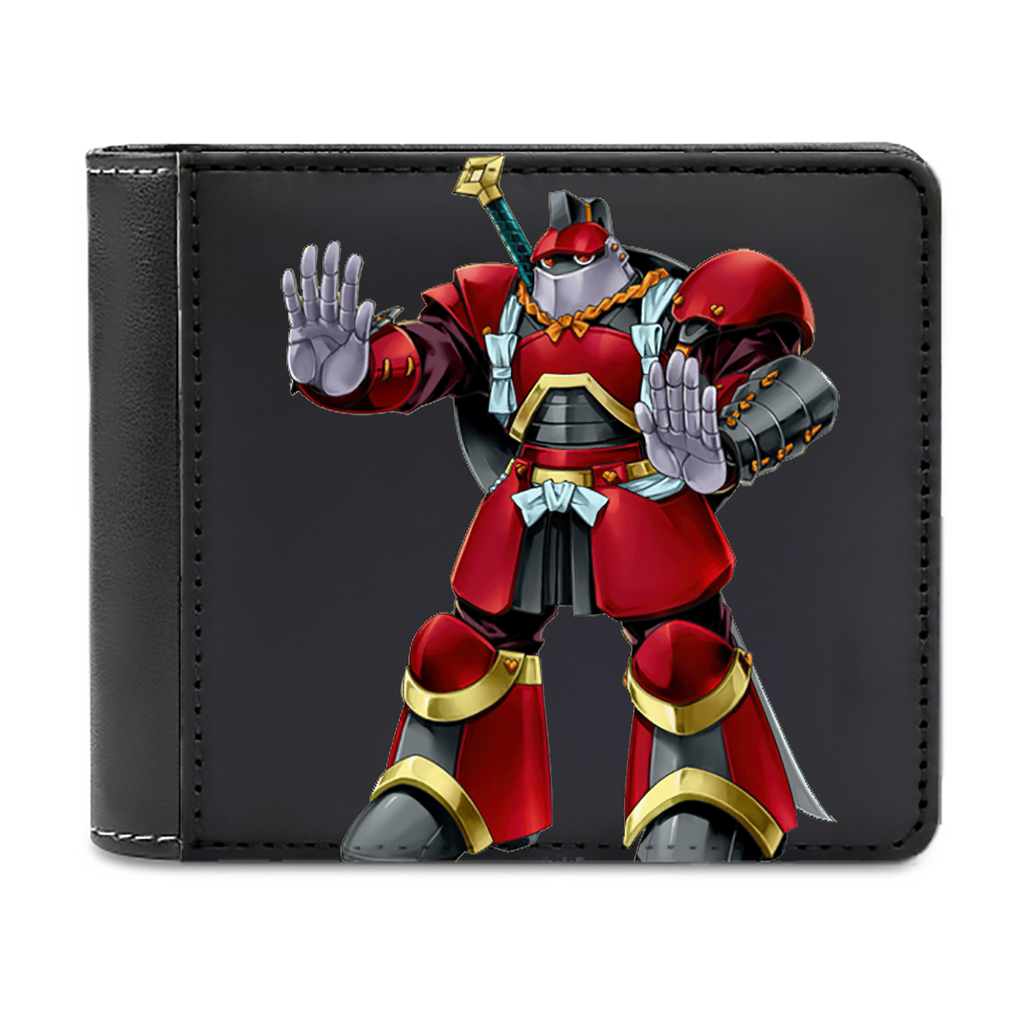 （画像用） 遊☆戯☆王 Yu-Gi-Oh! 二つ折り革財布