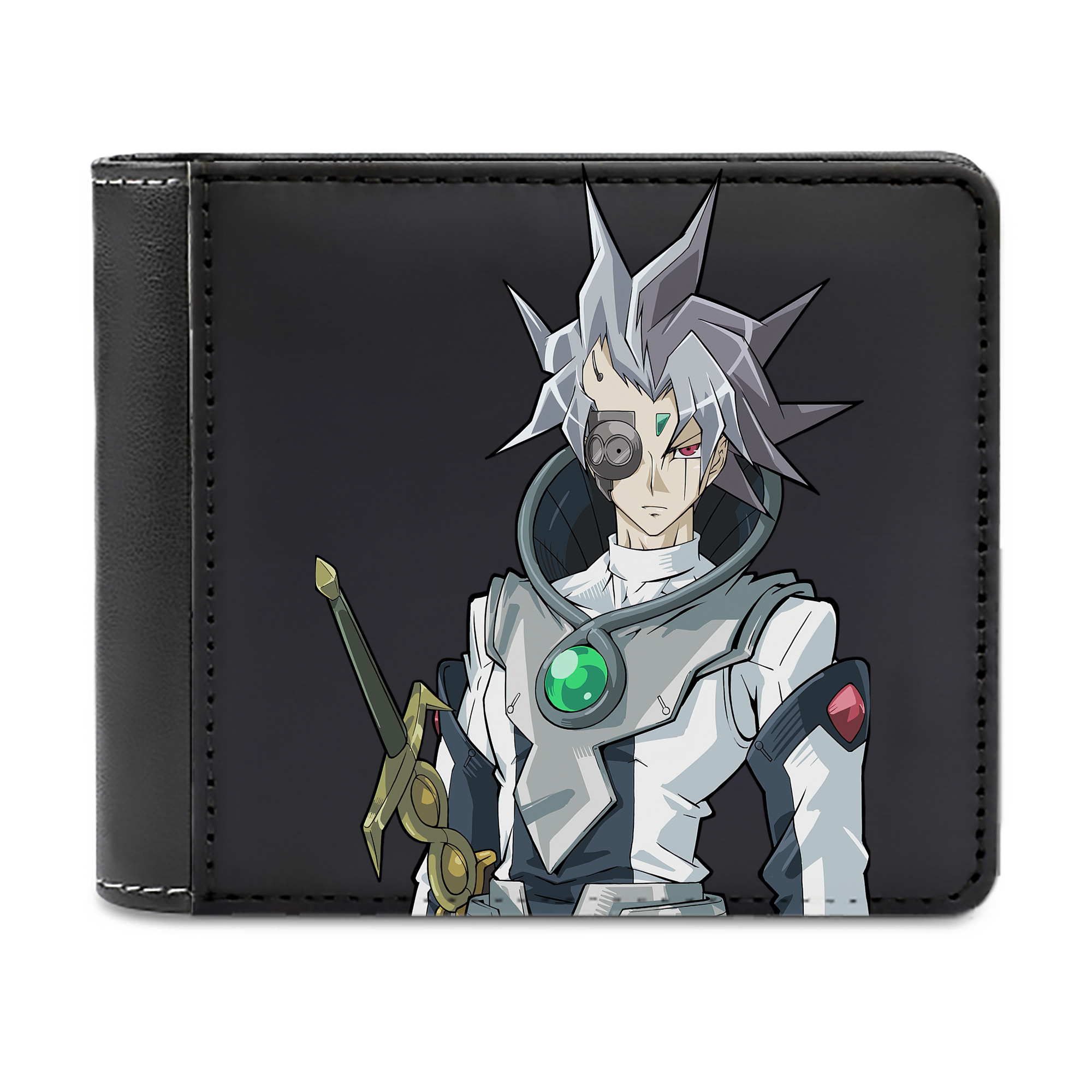 （画像用） 遊☆戯☆王 Yu-Gi-Oh! 二つ折り革財布