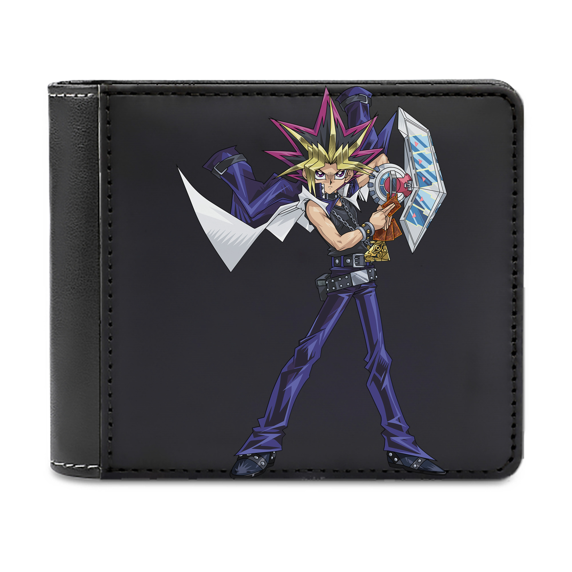 （画像用） 遊☆戯☆王 Yu-Gi-Oh! 二つ折り革財布