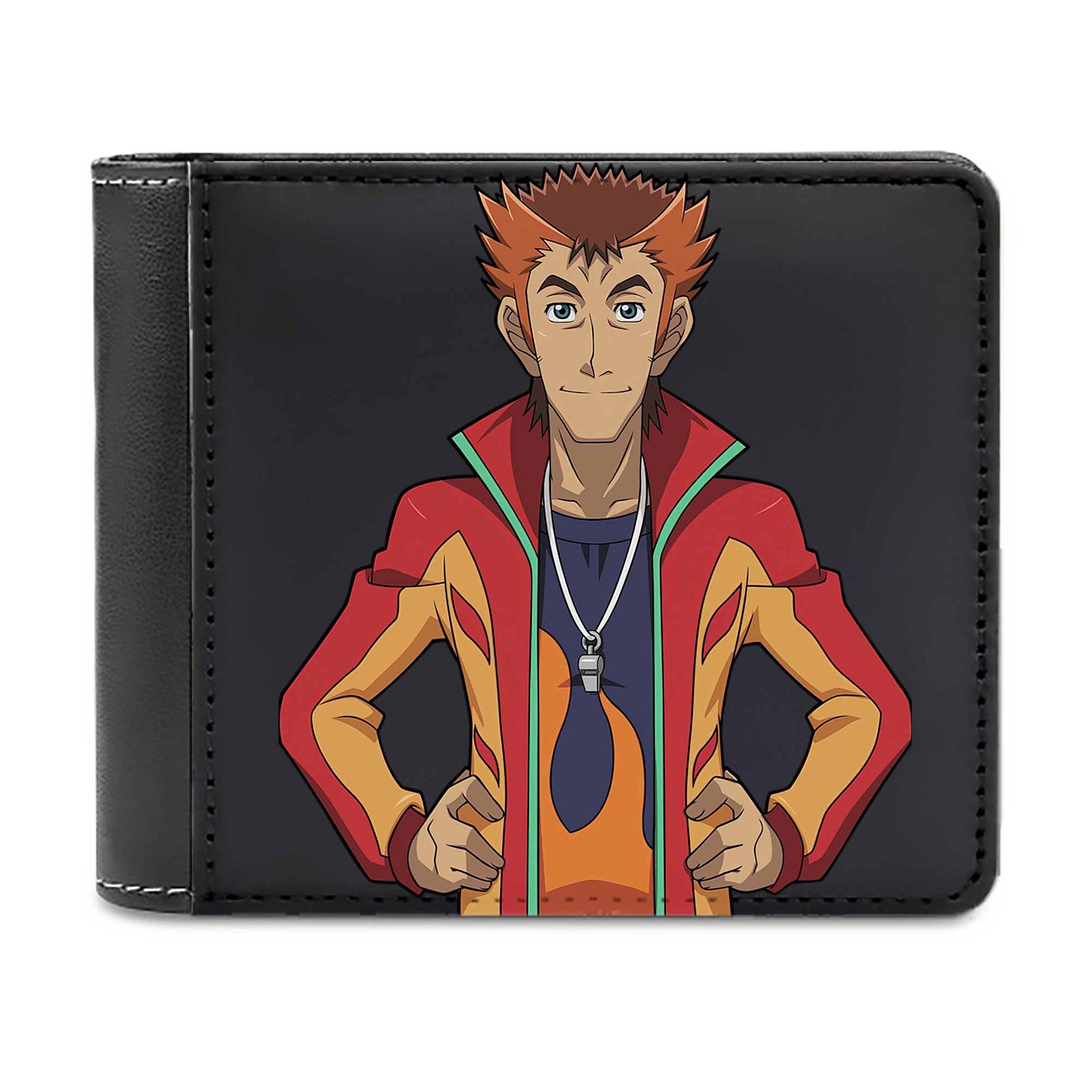 （画像用） 遊☆戯☆王 Yu-Gi-Oh! 二つ折り革財布