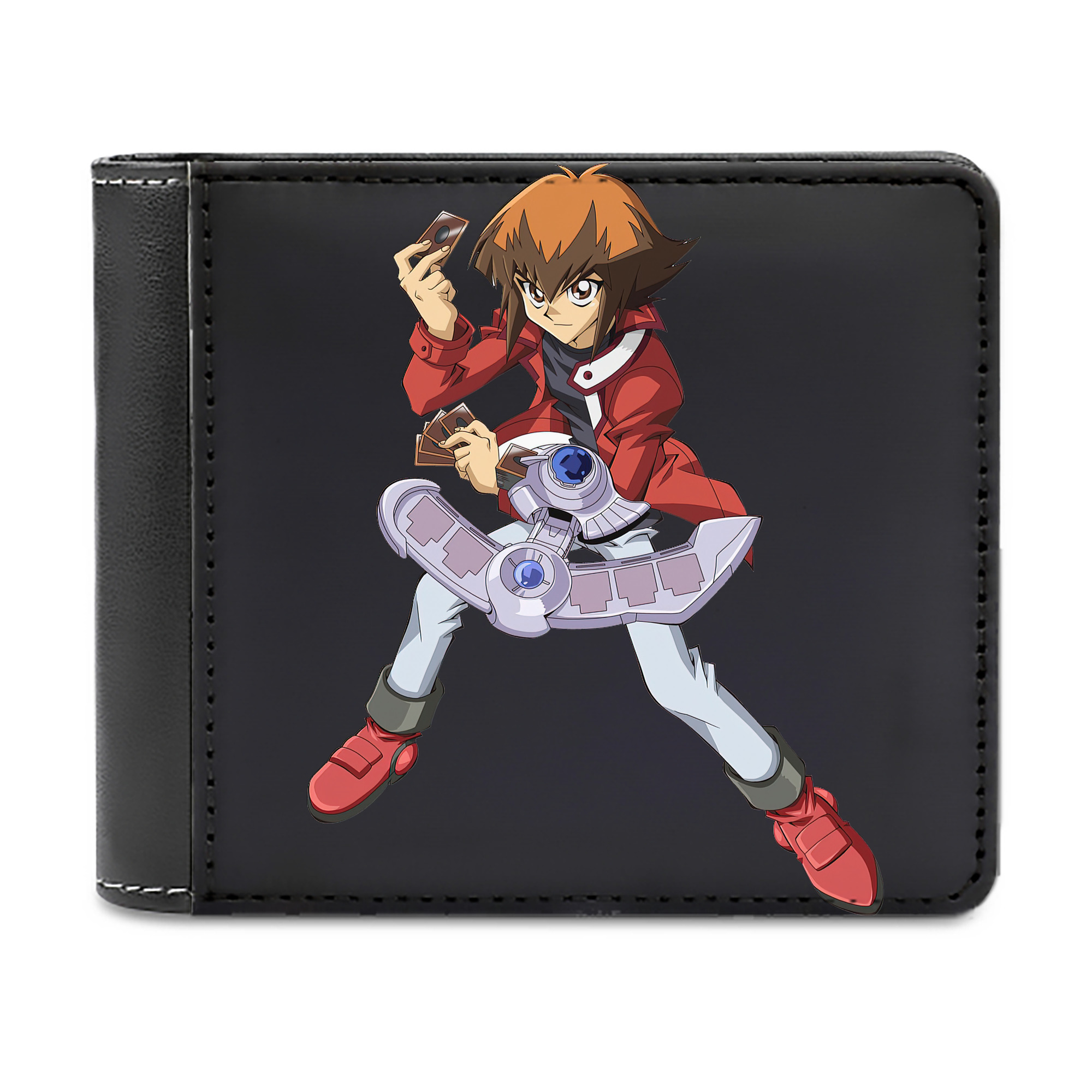 （画像用） 遊☆戯☆王 Yu-Gi-Oh! 二つ折り革財布