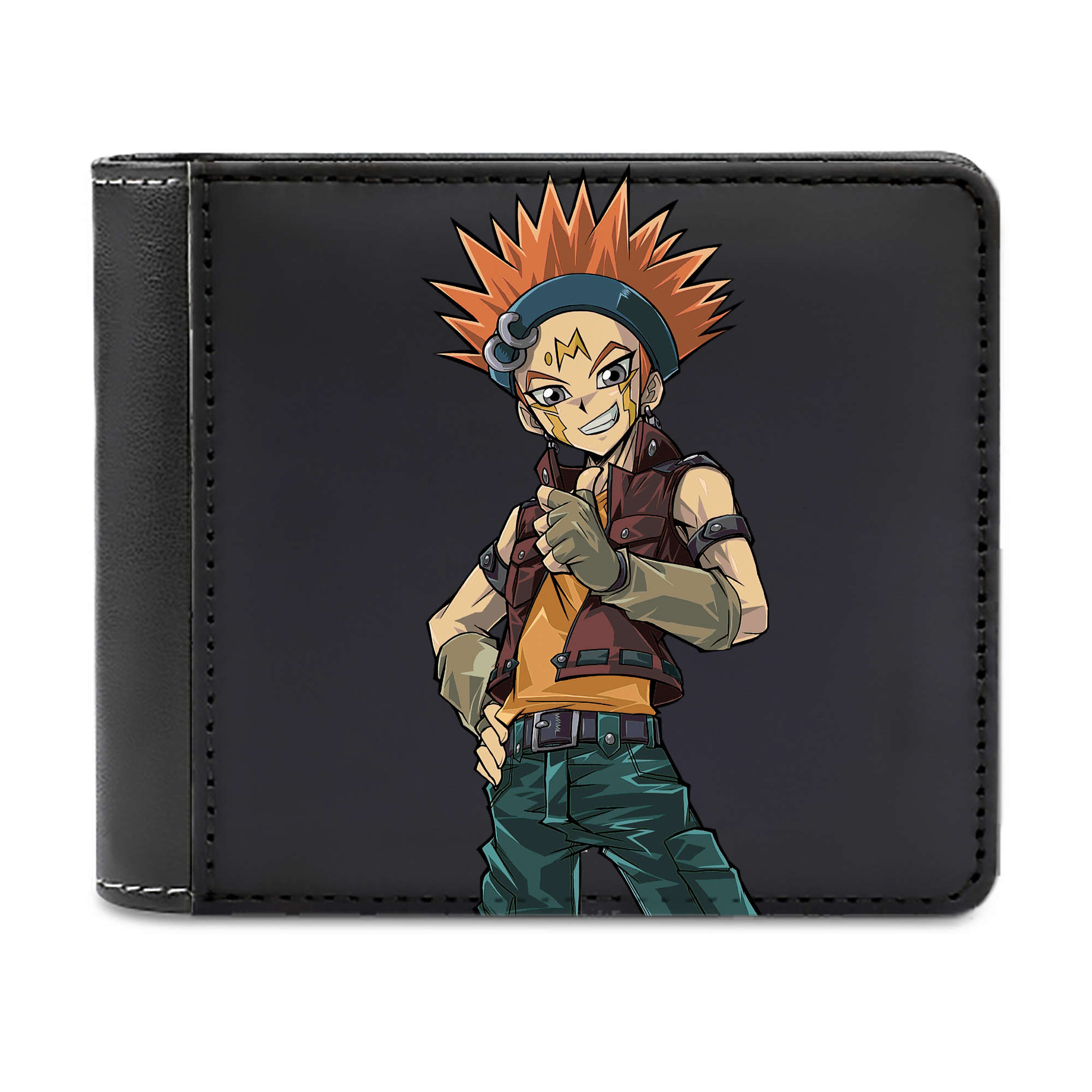 （画像用） 遊☆戯☆王 Yu-Gi-Oh! 二つ折り革財布