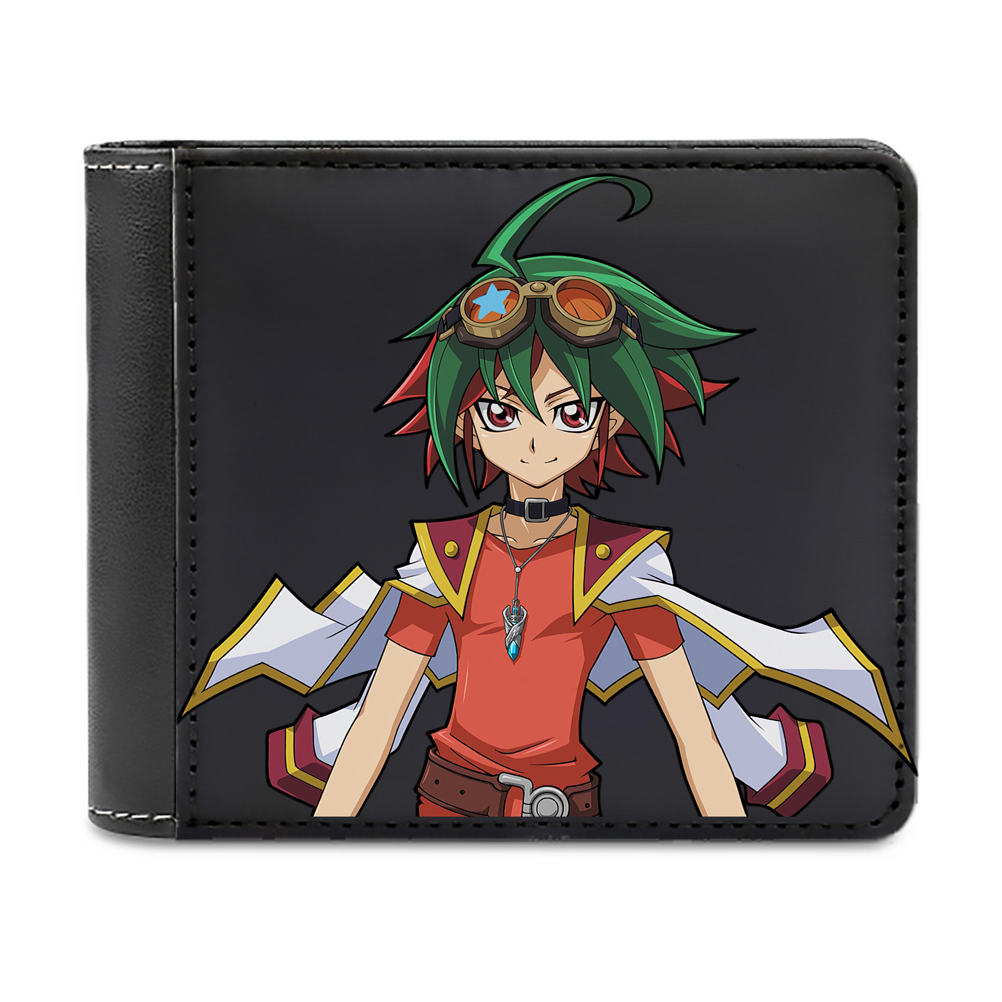 （画像用） 遊☆戯☆王 Yu-Gi-Oh! 二つ折り革財布