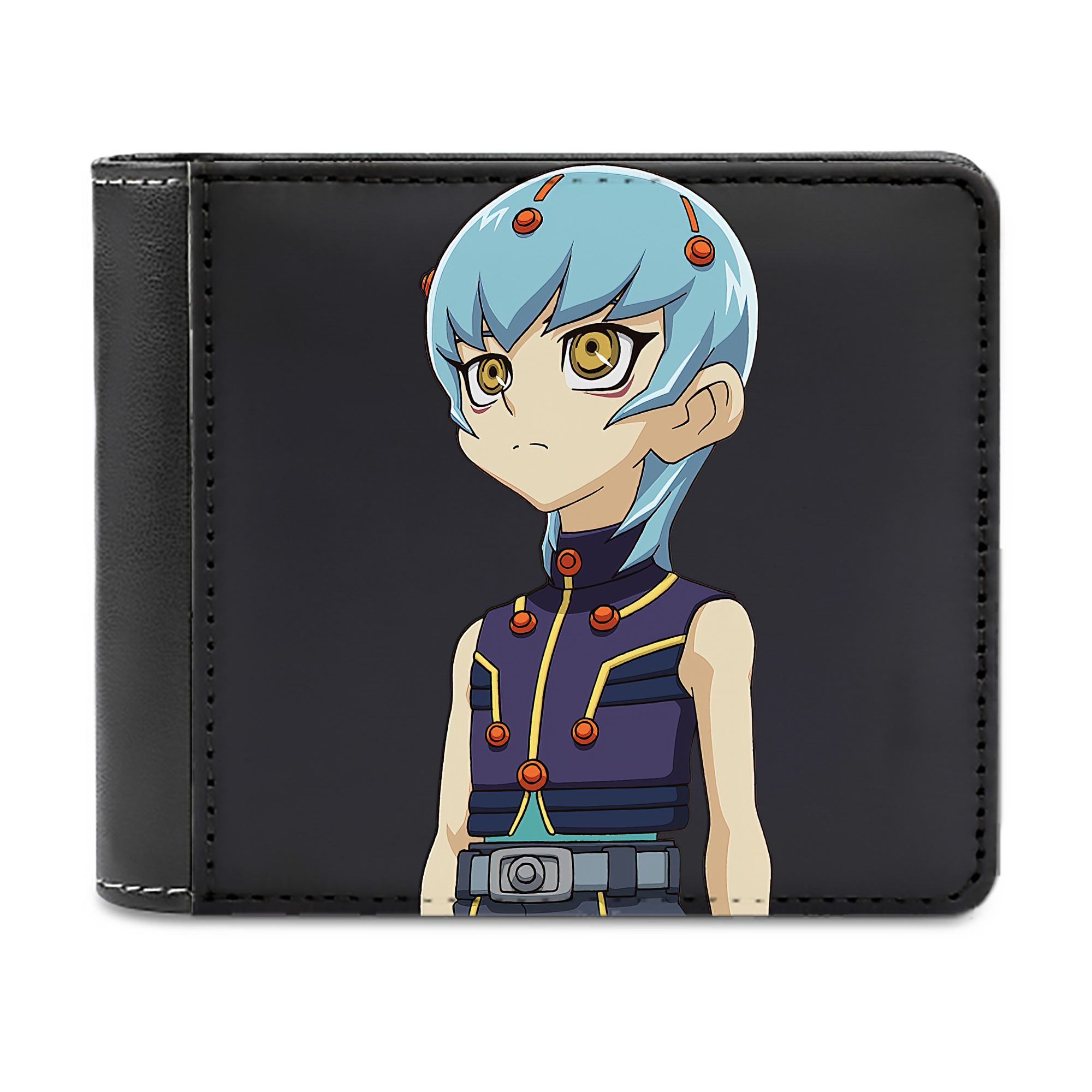 （画像用） 遊☆戯☆王 Yu-Gi-Oh! 二つ折り革財布