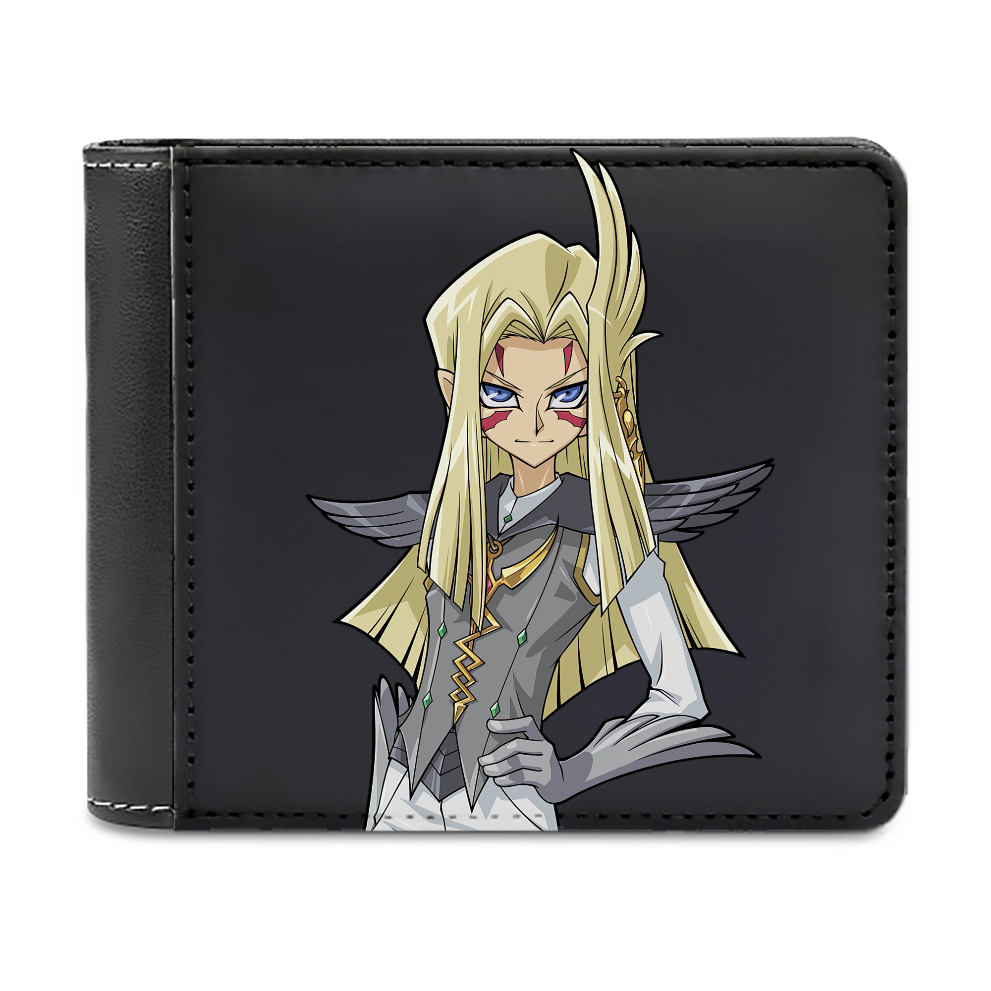 （画像用） 遊☆戯☆王 Yu-Gi-Oh! 二つ折り革財布