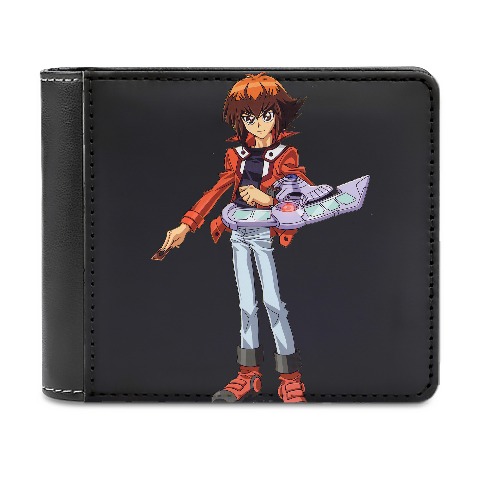 （画像用） 遊☆戯☆王 Yu-Gi-Oh! 二つ折り革財布