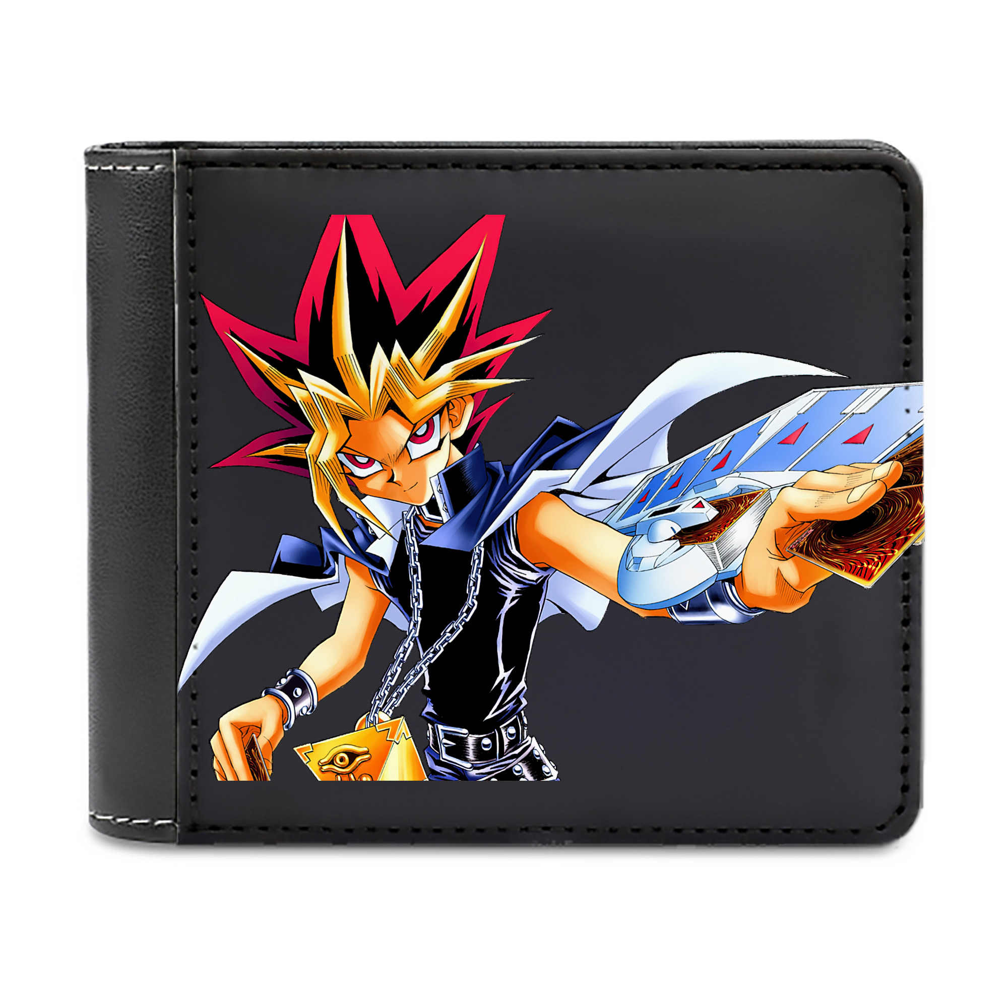 （画像用） 遊☆戯☆王 Yu-Gi-Oh! 二つ折り革財布