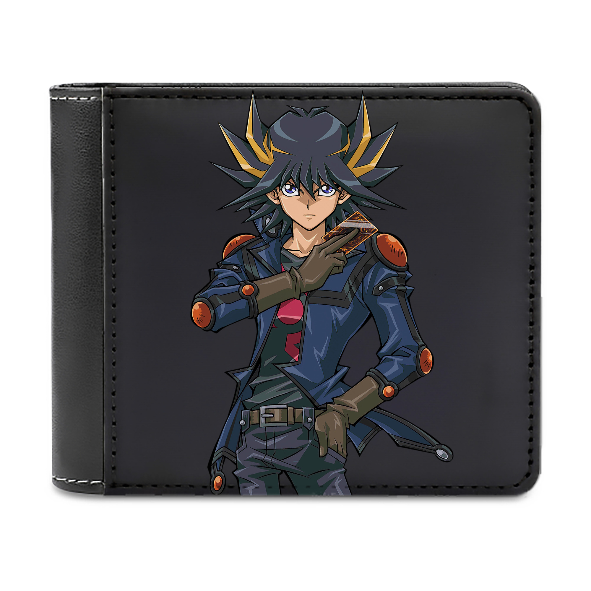 （画像用） 遊☆戯☆王 Yu-Gi-Oh! 二つ折り革財布