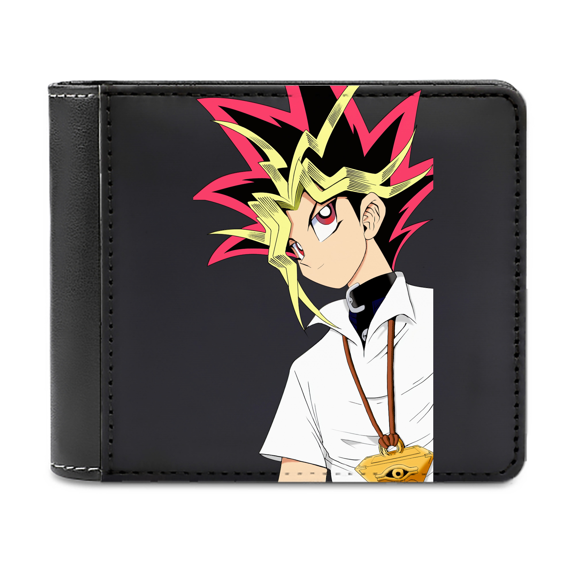 （画像用） 遊☆戯☆王 Yu-Gi-Oh! 二つ折り革財布