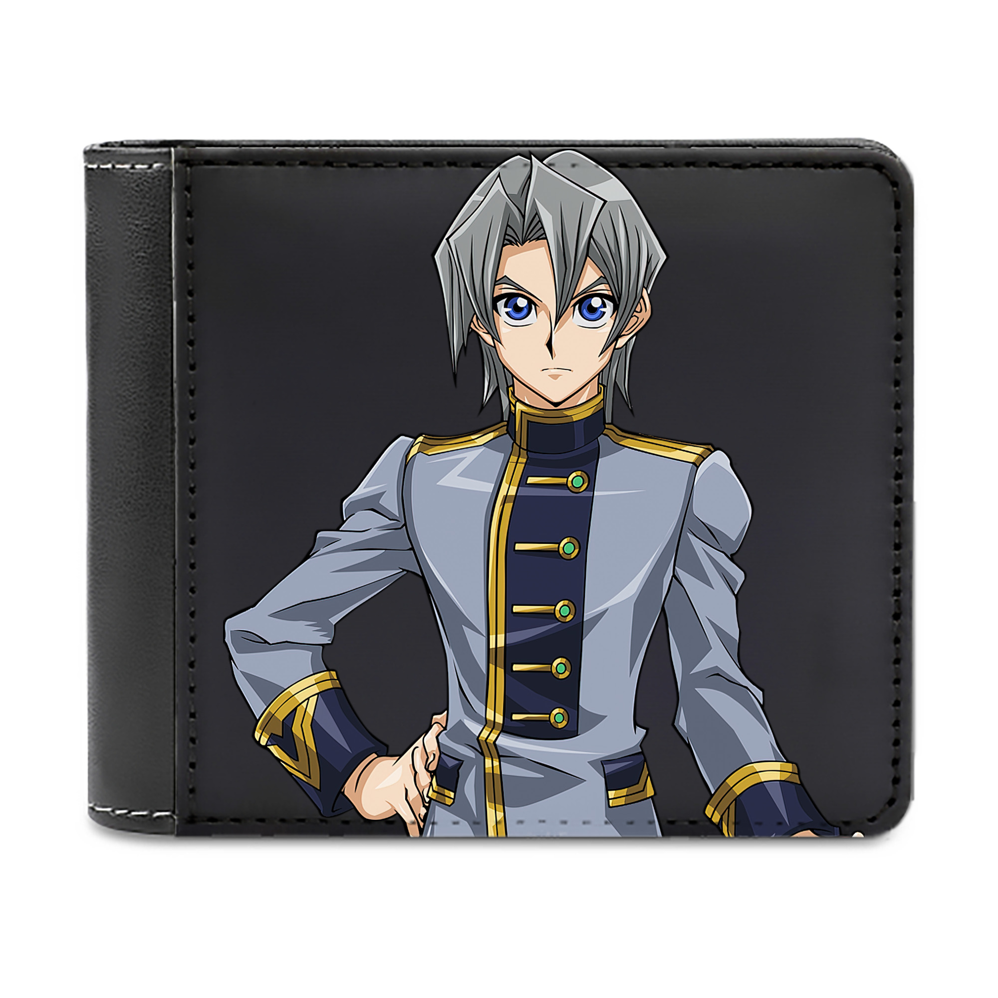 （画像用） 遊☆戯☆王 Yu-Gi-Oh! 二つ折り革財布