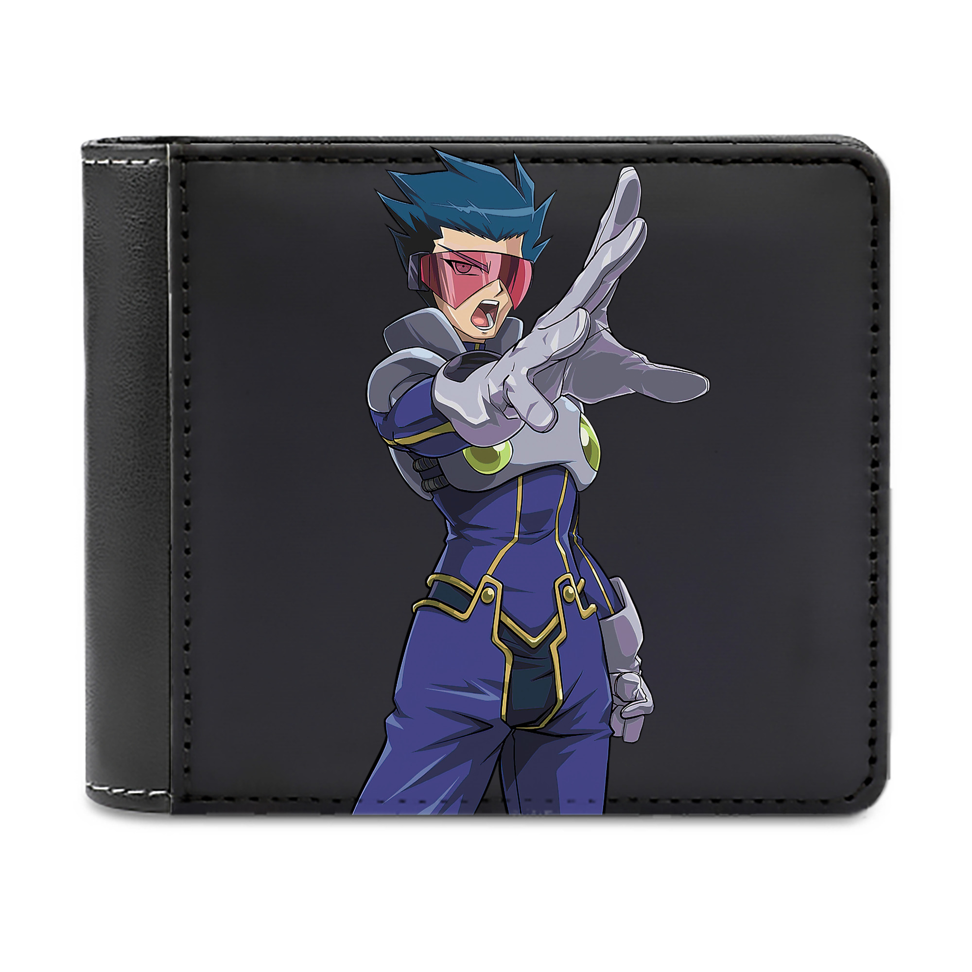 （画像用） 遊☆戯☆王 Yu-Gi-Oh! 二つ折り革財布
