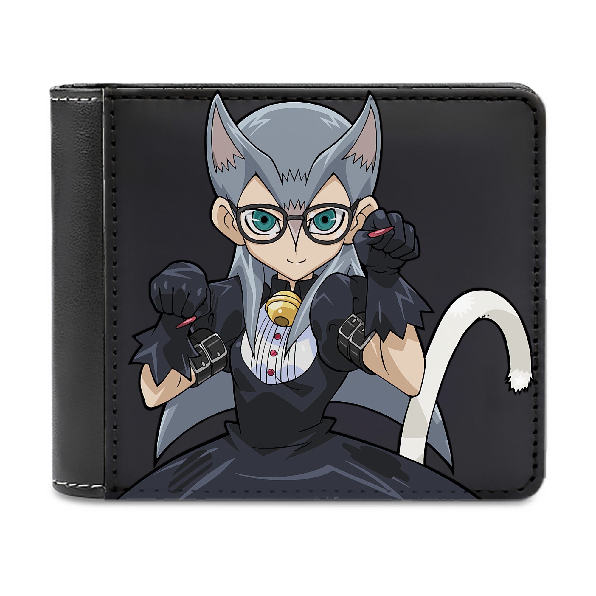 （画像用） 遊☆戯☆王 Yu-Gi-Oh! 二つ折り革財布