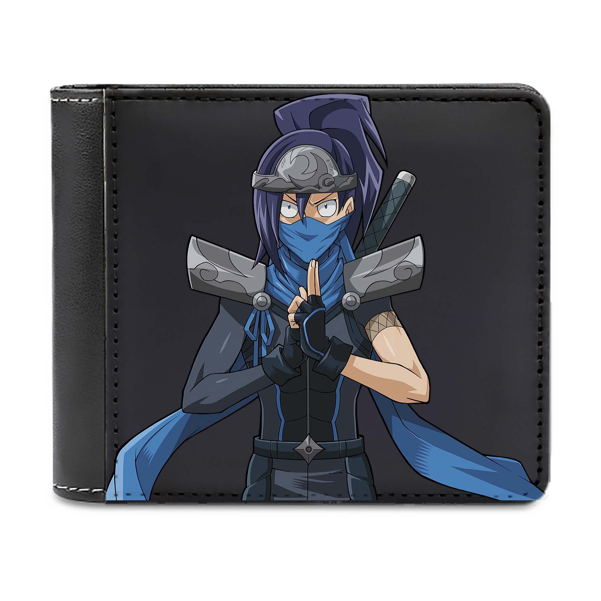 （画像用） 遊☆戯☆王 Yu-Gi-Oh! 二つ折り革財布