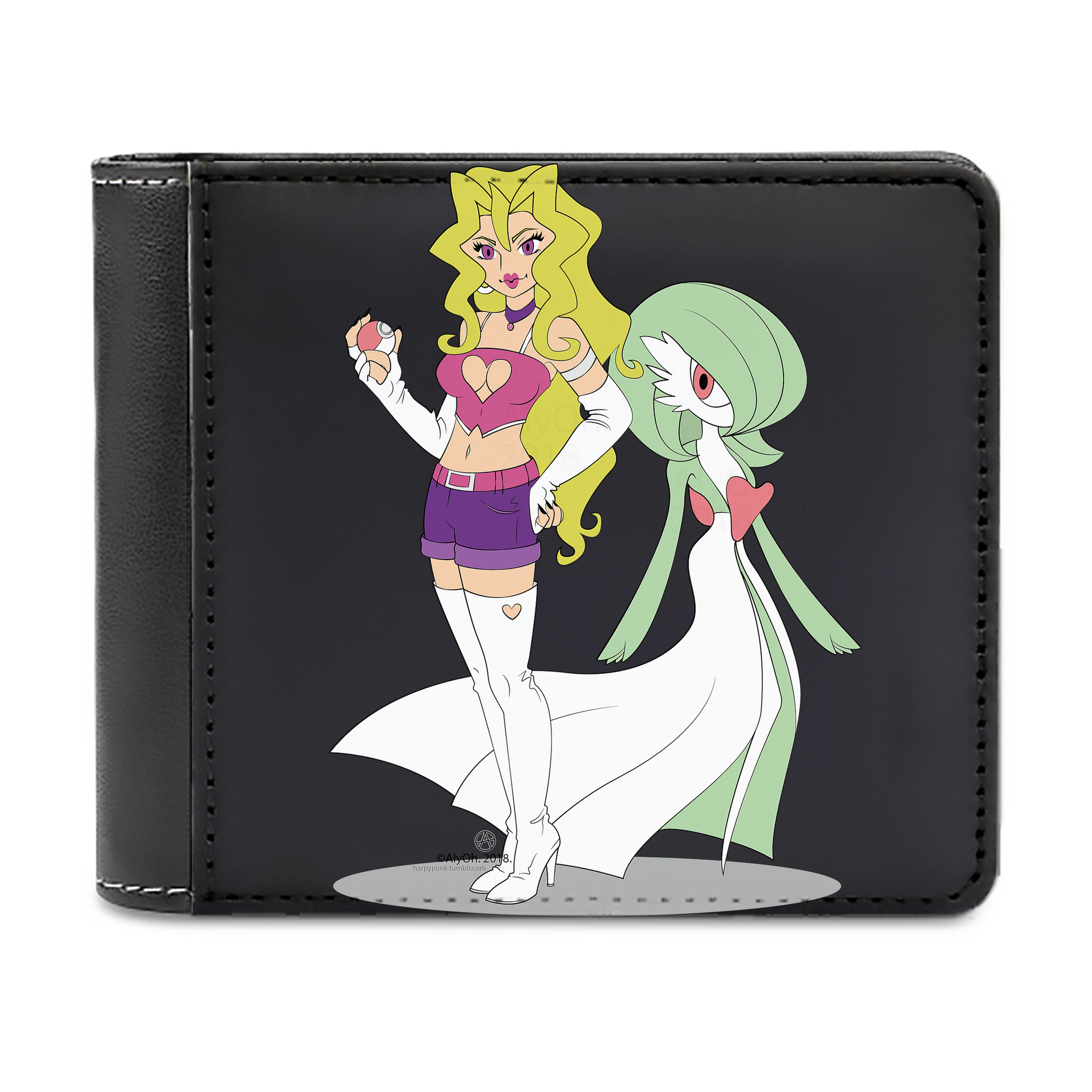 （画像用） 遊☆戯☆王 Yu-Gi-Oh! 二つ折り革財布